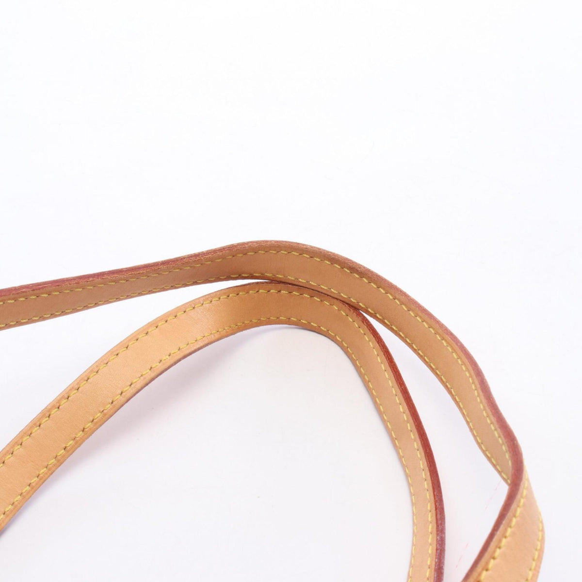 Louis Vuitton Brown Coated Canvas Leather Handbag Shoulder Bag (Pre-Owned)