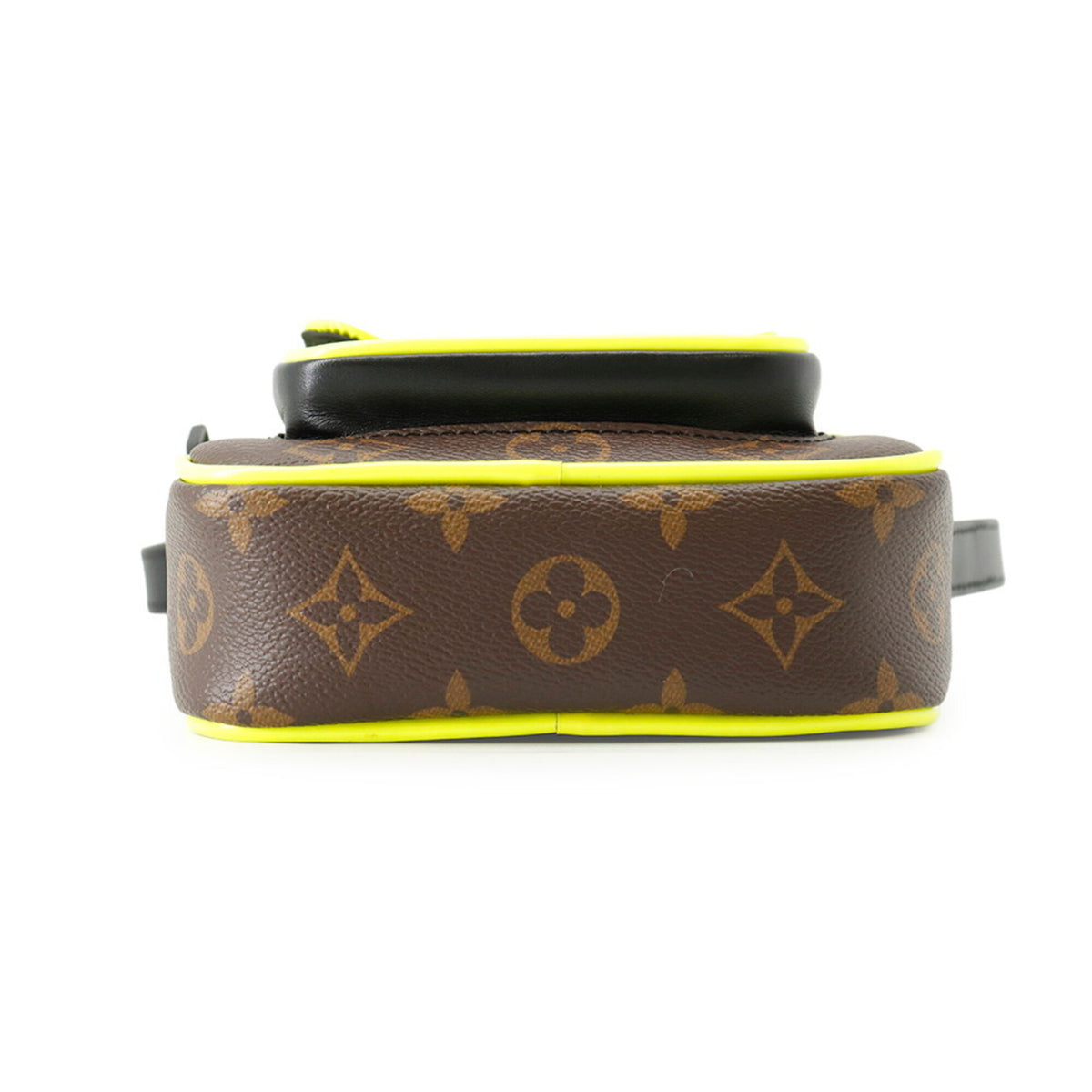 Louis Vuitton Brown Noir Yellow Monogram Shoulder Bag (Pre-Owned)