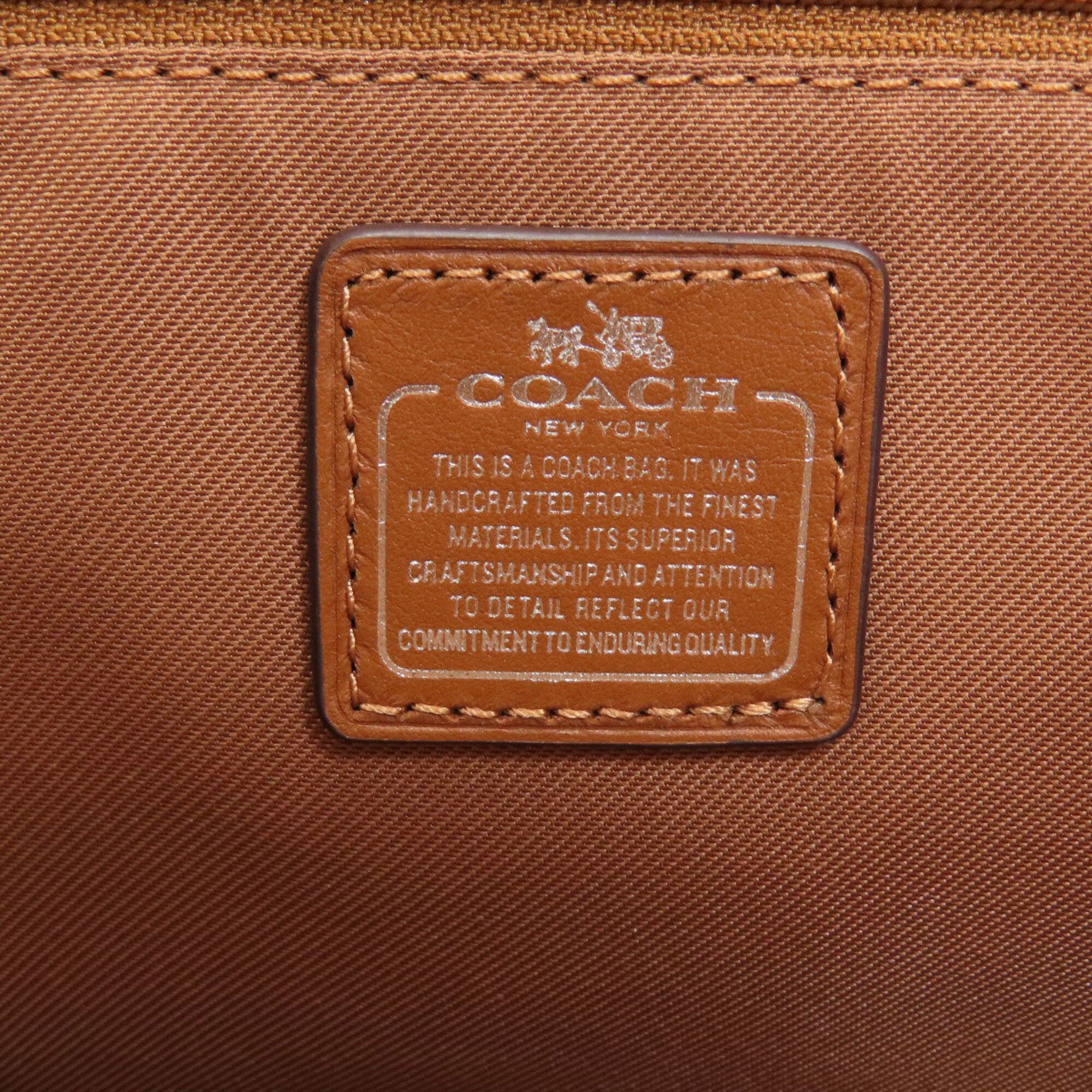 Coach Brown Leather Handbag (Pre-Owned)