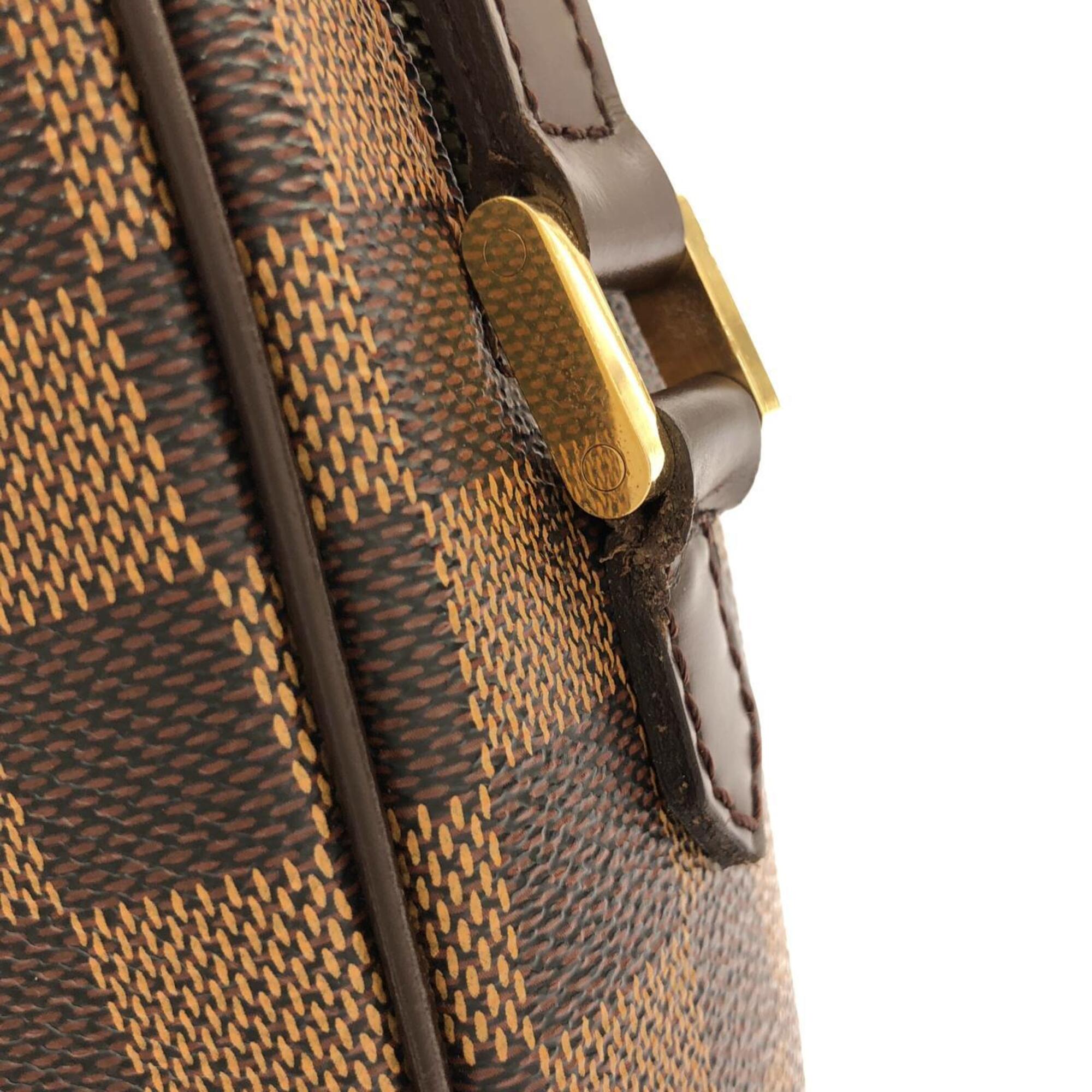 Louis Vuitton Ebene Coated Canvas Shoulder Bag (Pre-Owned)
