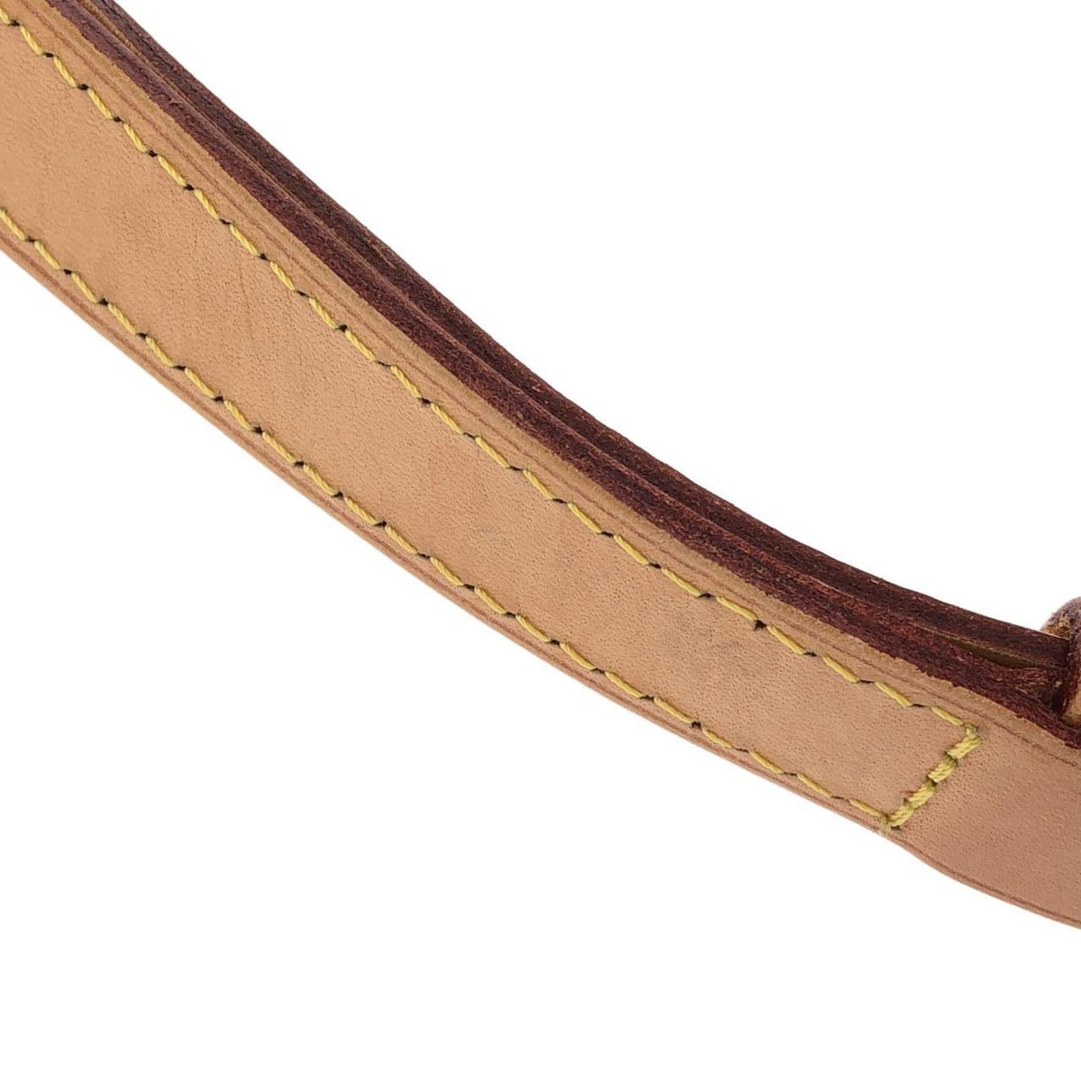 Louis Vuitton Marron Coated Canvas Shoulder Bag (Pre-Owned)