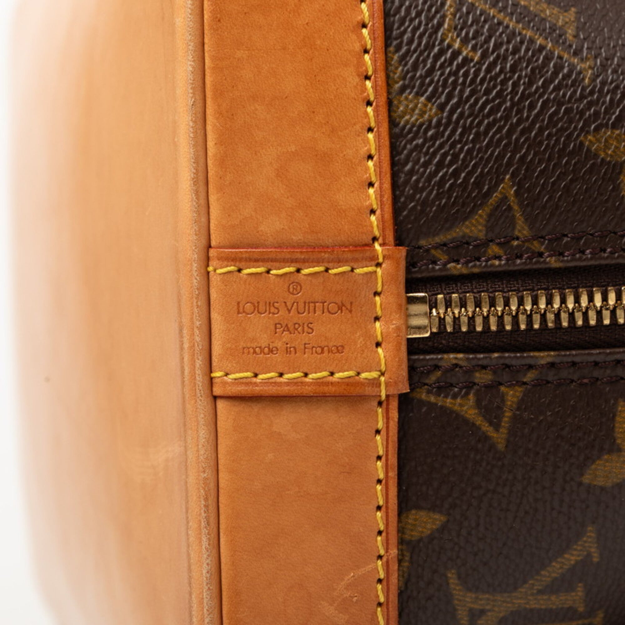 Louis Vuitton Brown Pvc Leather Handbag (Pre-Owned)