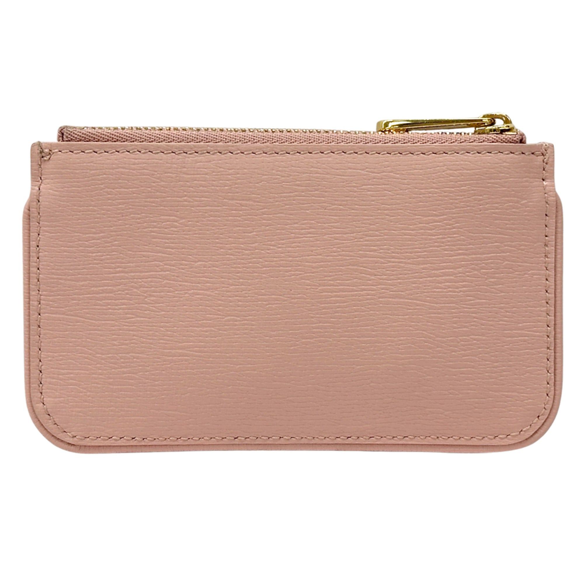 Gucci Pink Leather Coin Purse/Coin Case (Pre-Owned)