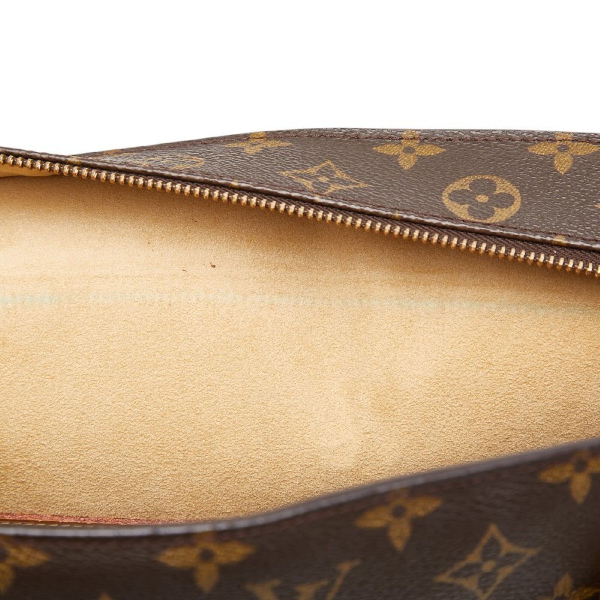 Louis Vuitton Brown Pvc Leather Shoulder Bag Tote Bag (Pre-Owned)