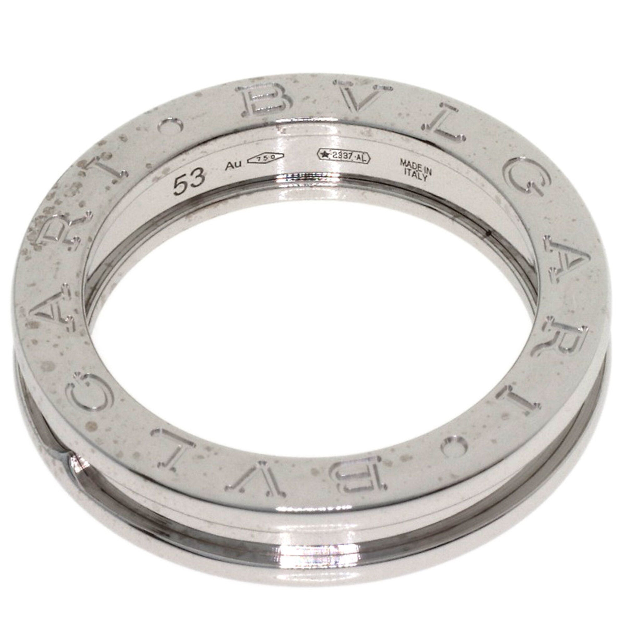 Bvlgari White Gold (18K) Band Ring (Pre-Owned)