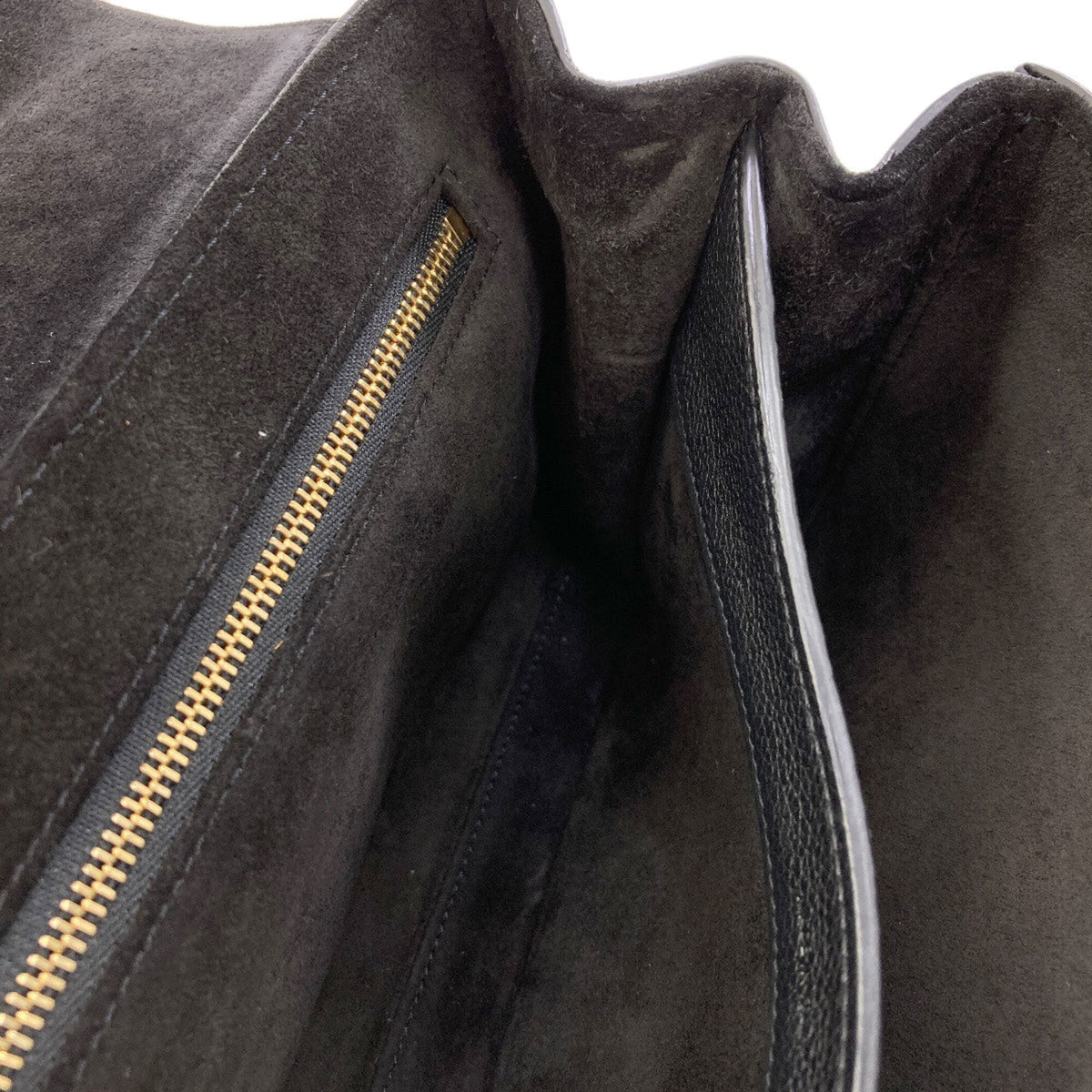 Celine Black Leather Shoulder Bag (Pre-Owned)
