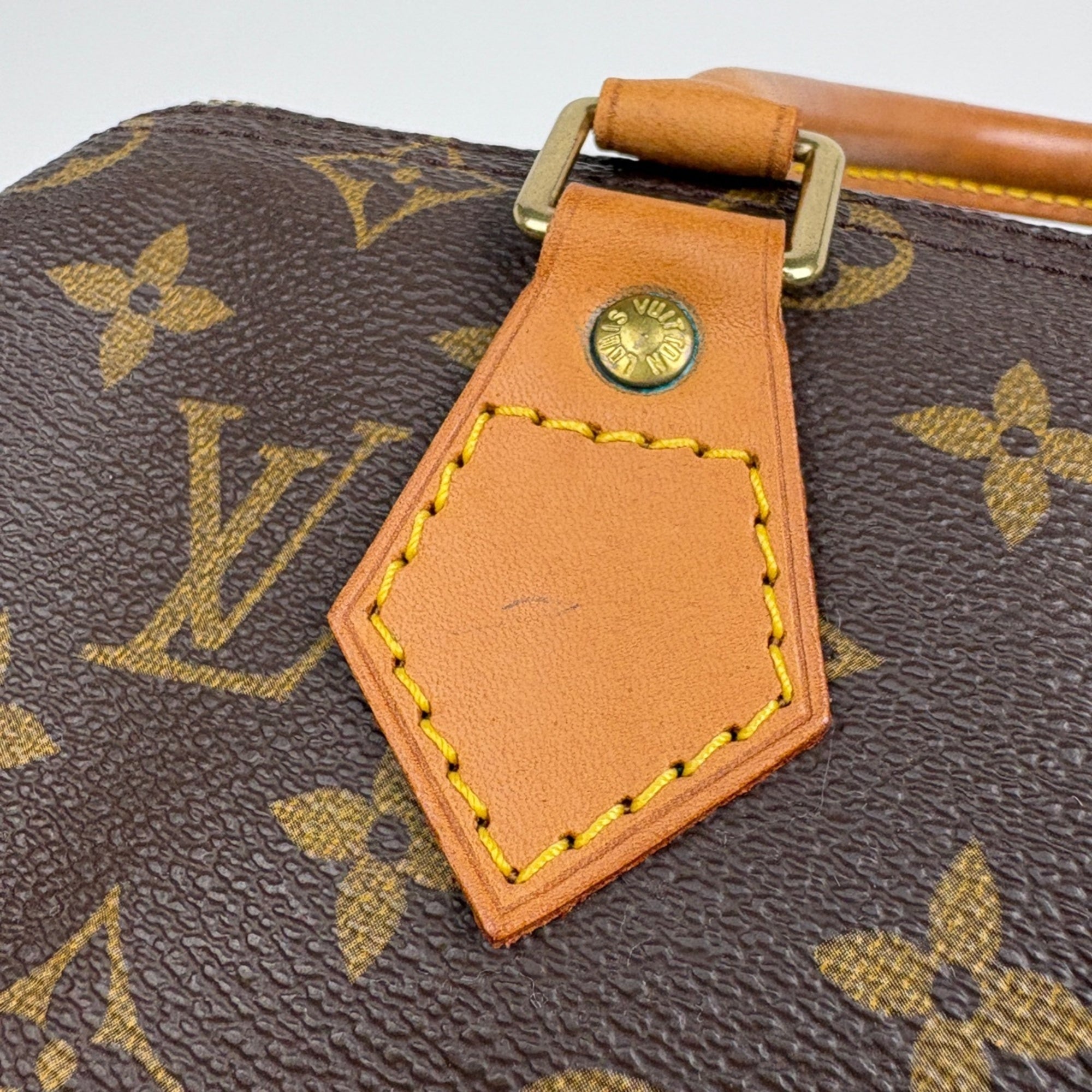 Louis Vuitton Brown Monogram Handbag (Pre-Owned)
