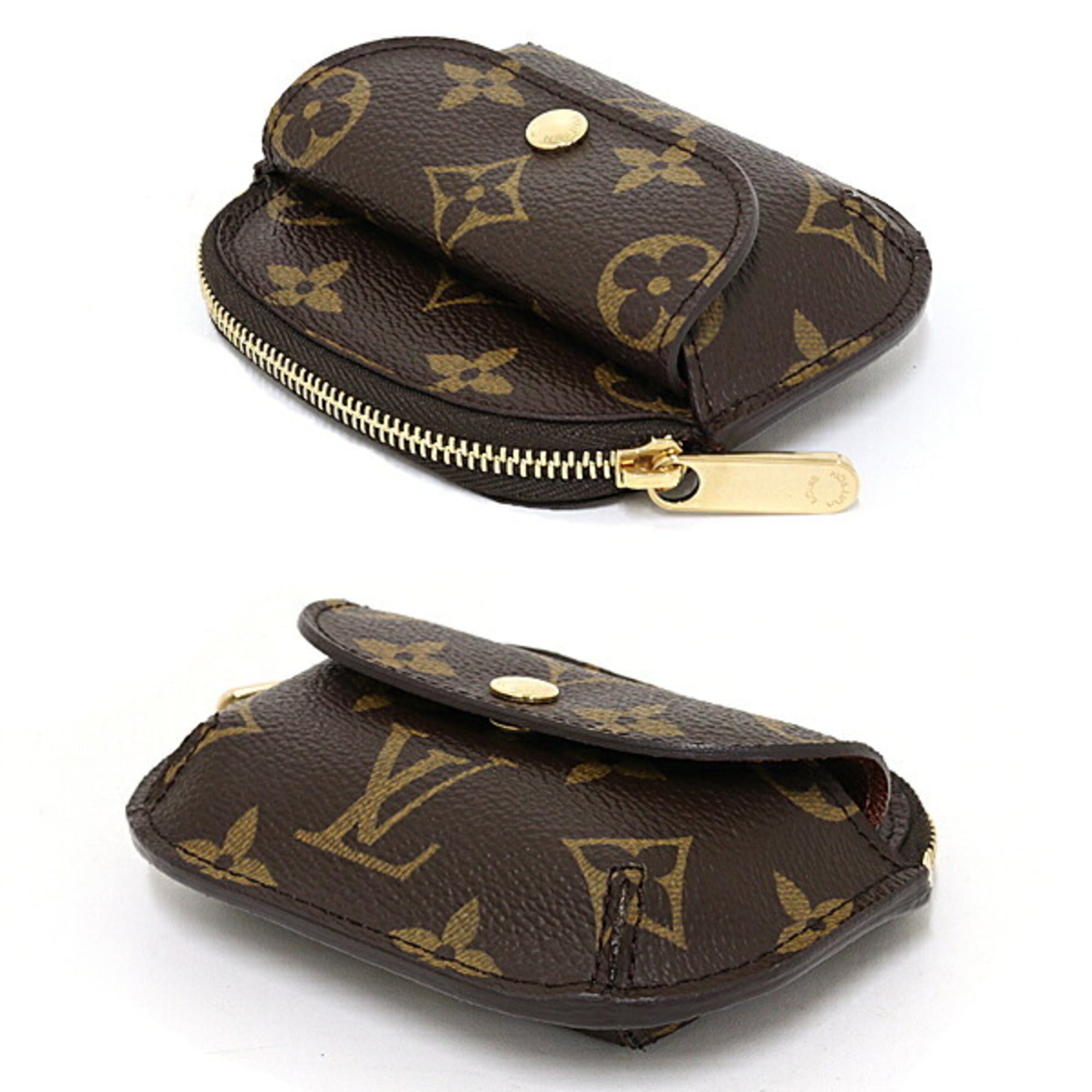 Louis Vuitton Brown Monogram Coin Purse/Coin Case (Pre-Owned)