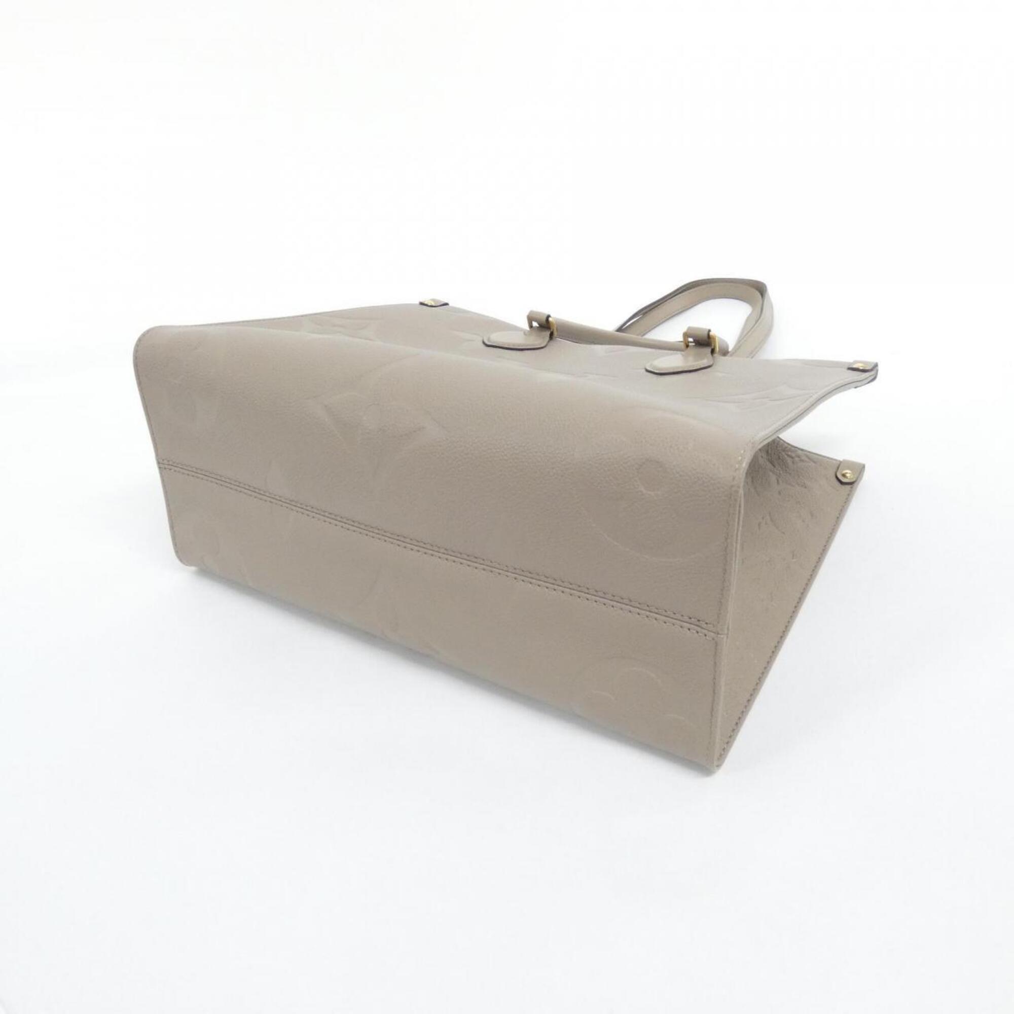 Louis Vuitton Tourterelle Leather Handbag (Pre-Owned)