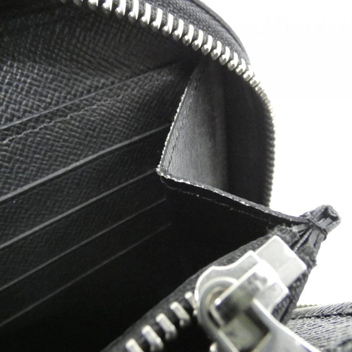 Louis Vuitton Graphite Coated Canvas Long Wallet (Bi-Fold) (Pre-Owned)