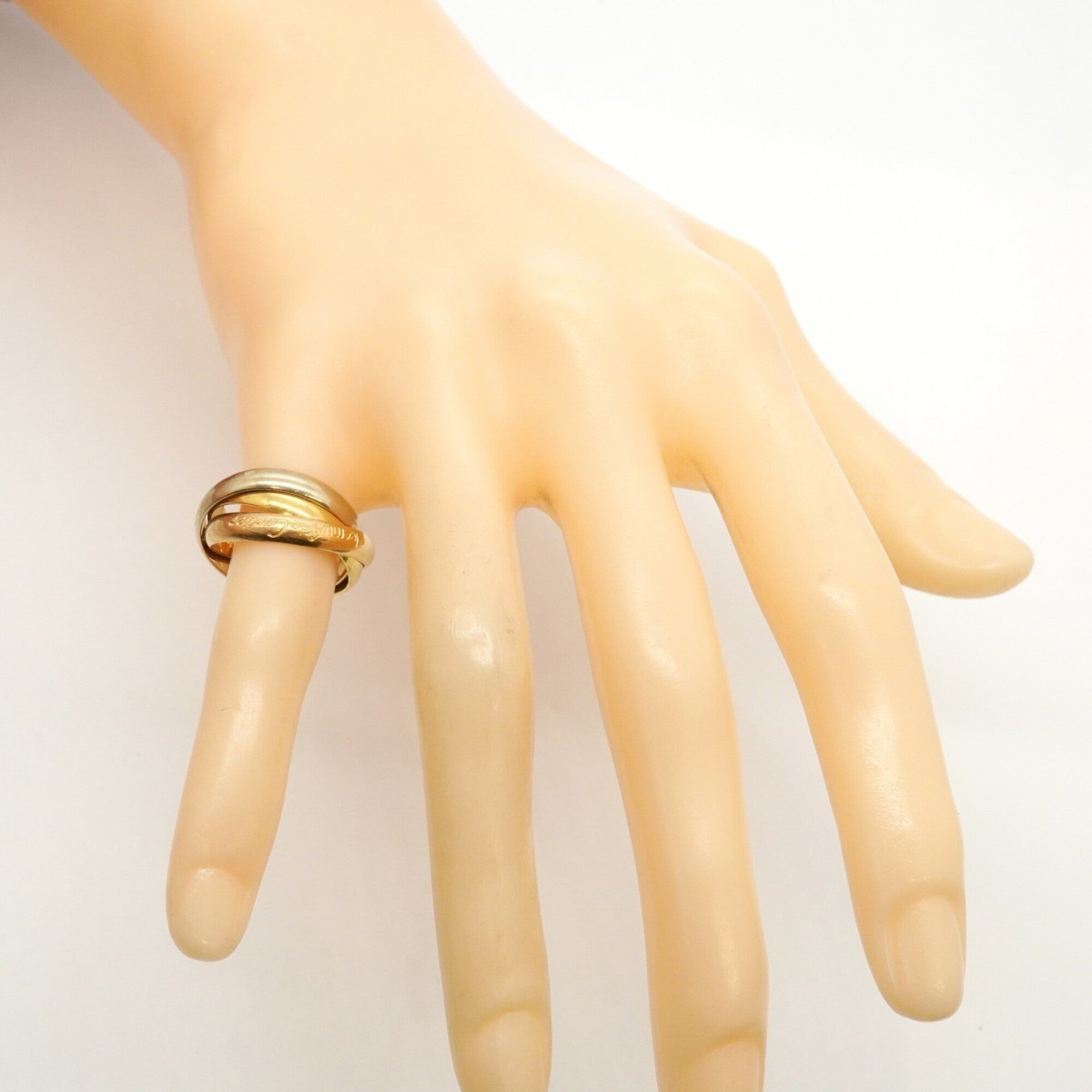 Cartier Yellow Gold (18K) Pink Gold (18K) White Gold (18K) Band Ring (Pre-Owned)