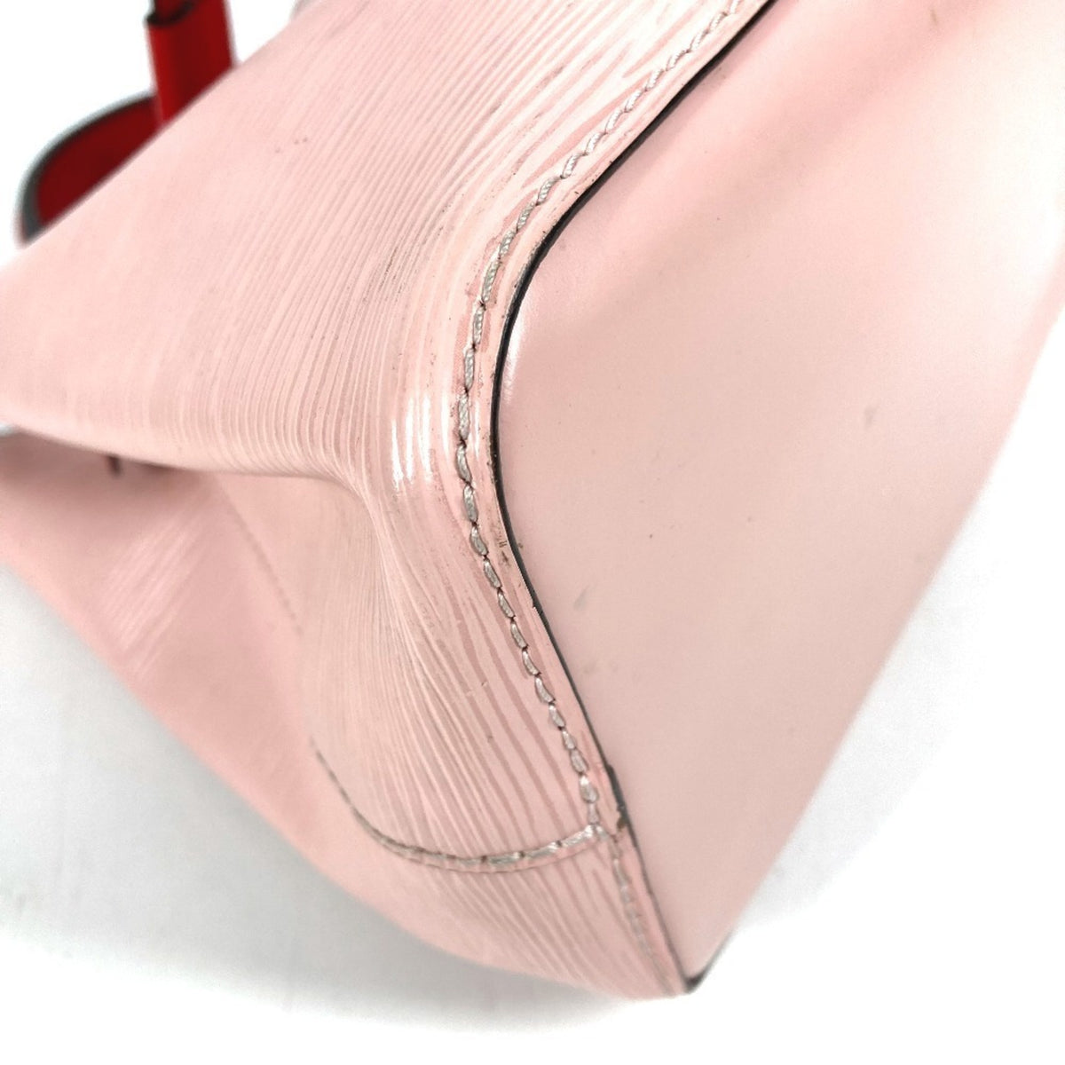 Louis Vuitton Epi Pink Red Color Rose Ballerine Epi Leather Handbag (Pre-Owned)