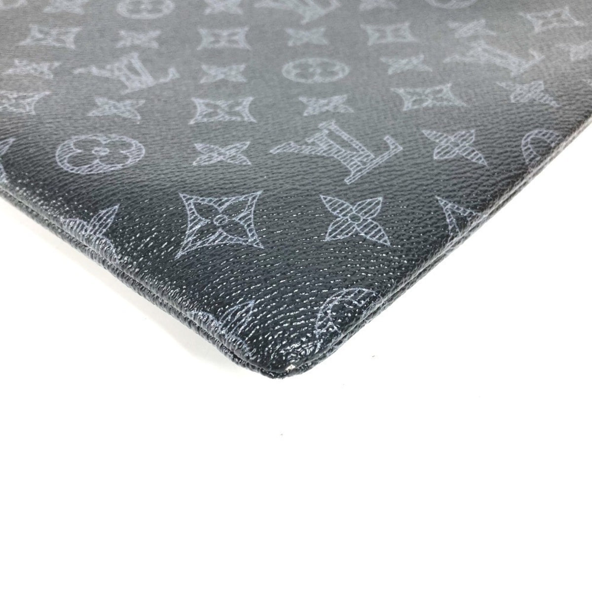 Louis Vuitton Monogram Eclipse Black Monogram Eclipse Clutch Bag Handbag Pochette (Pre-Owned)