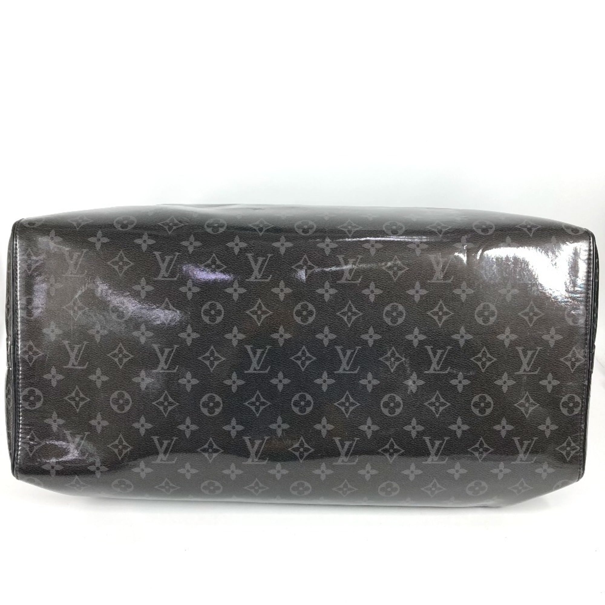 Louis Vuitton Monogram Eclipse Black Monogram Eclipse Boston Bag Shoulder Bag (Pre-Owned)