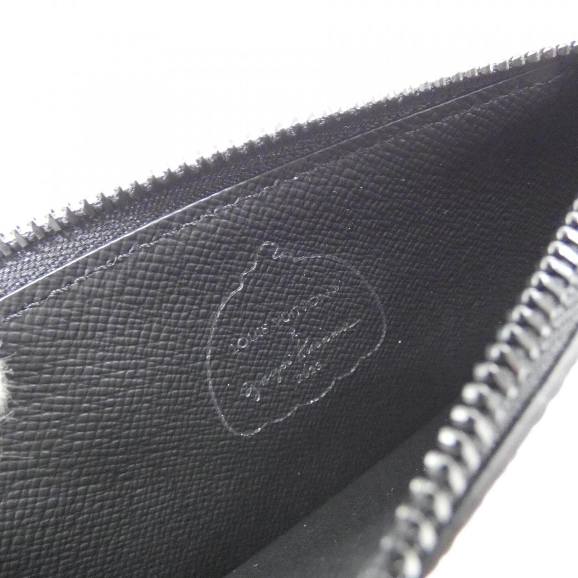 Louis Vuitton Black Monogram Eclipse Monogram Eclipse Coin Purse/Coin Case (Pre-Owned)
