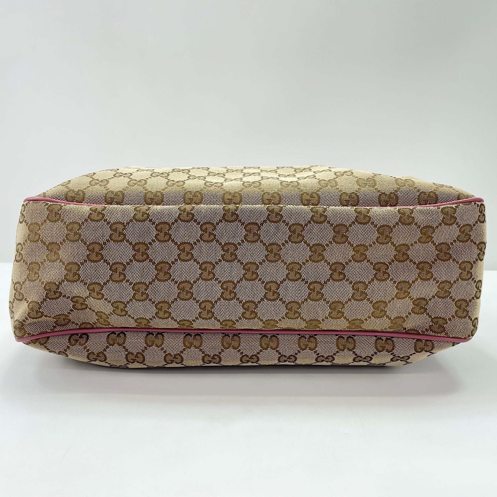Gucci Sukey Beige Tote Bag (Pre-Owned)