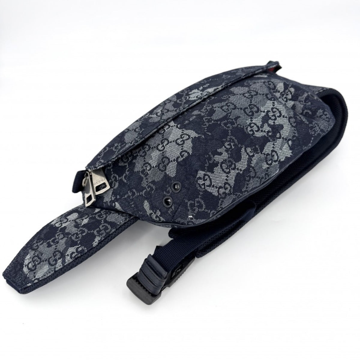 Gucci Navy Denim Fanny Pack (Pre-Owned)