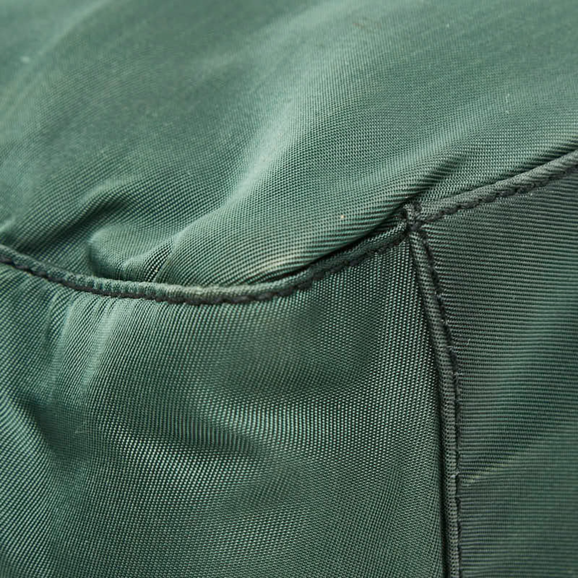 Prada Green Nylon Handbag (Pre-Owned)