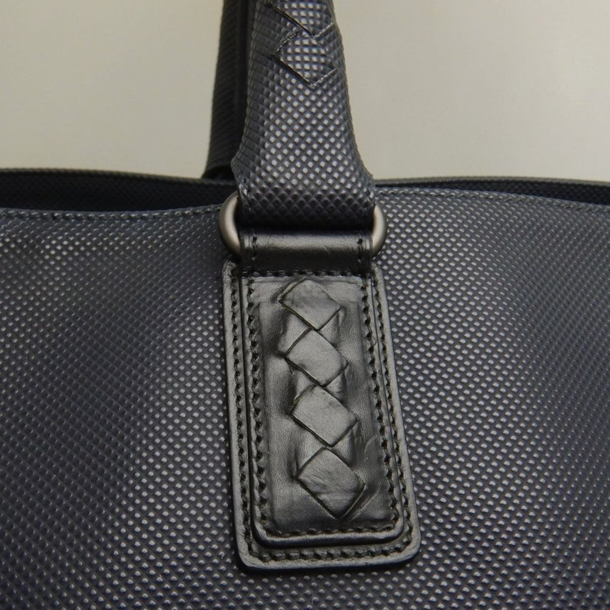 Bottega Veneta Navy Tote Bag (Pre-Owned)