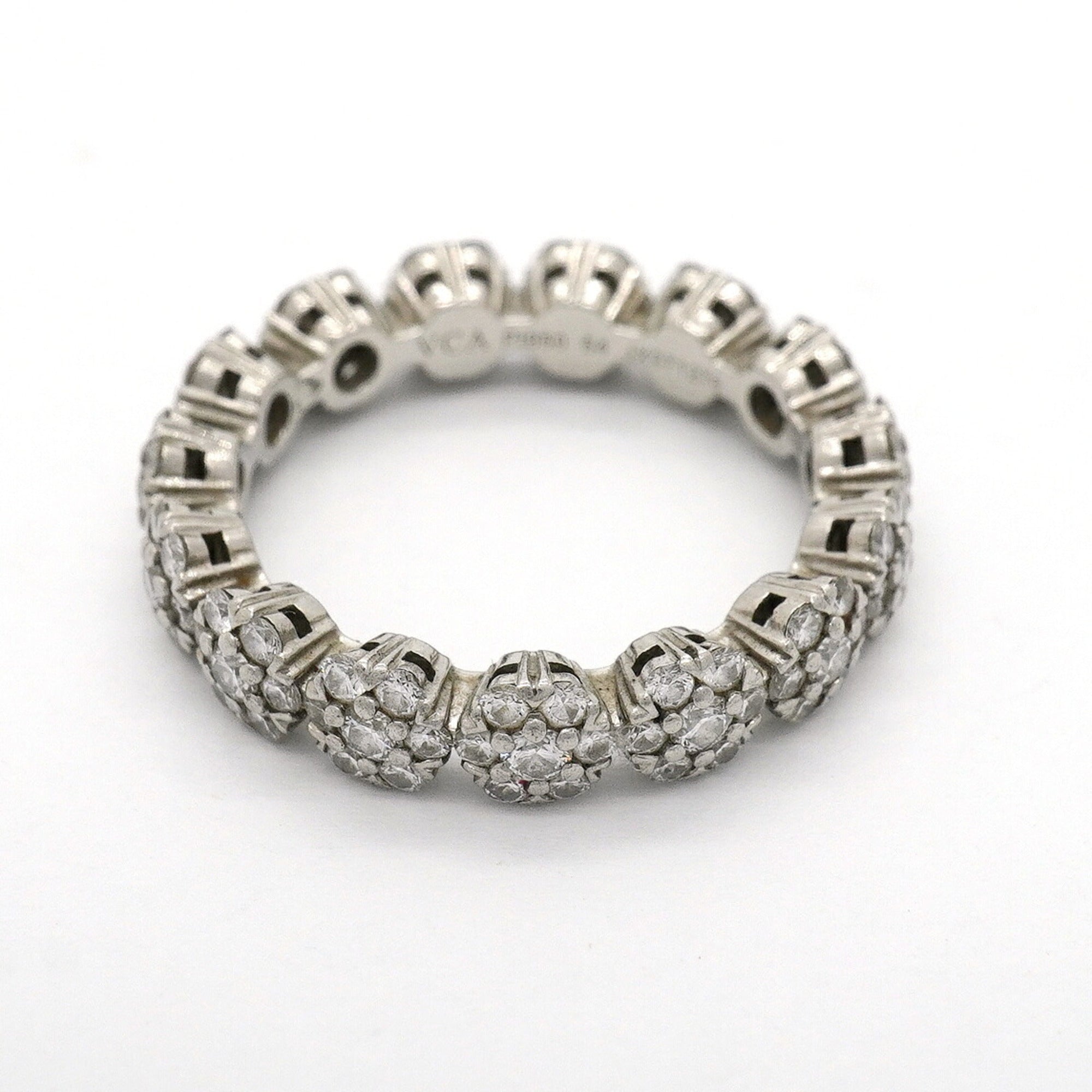 Van Cleef & Arpels Platinum 950 Band Ring (Pre-Owned)