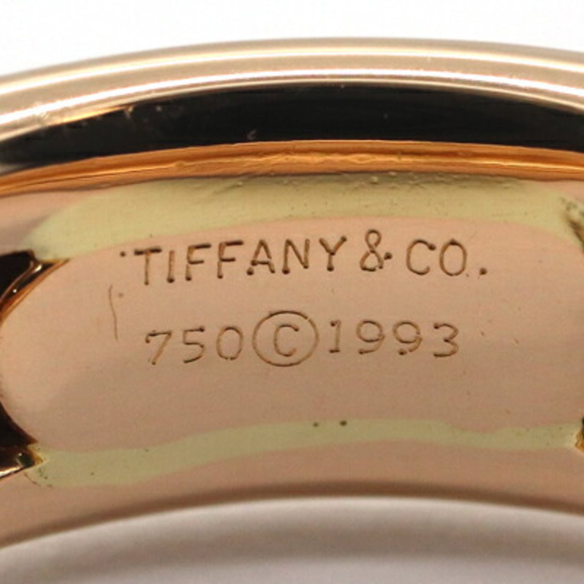 Tiffany Rose Gold Band Ring (Pre-Owned)
