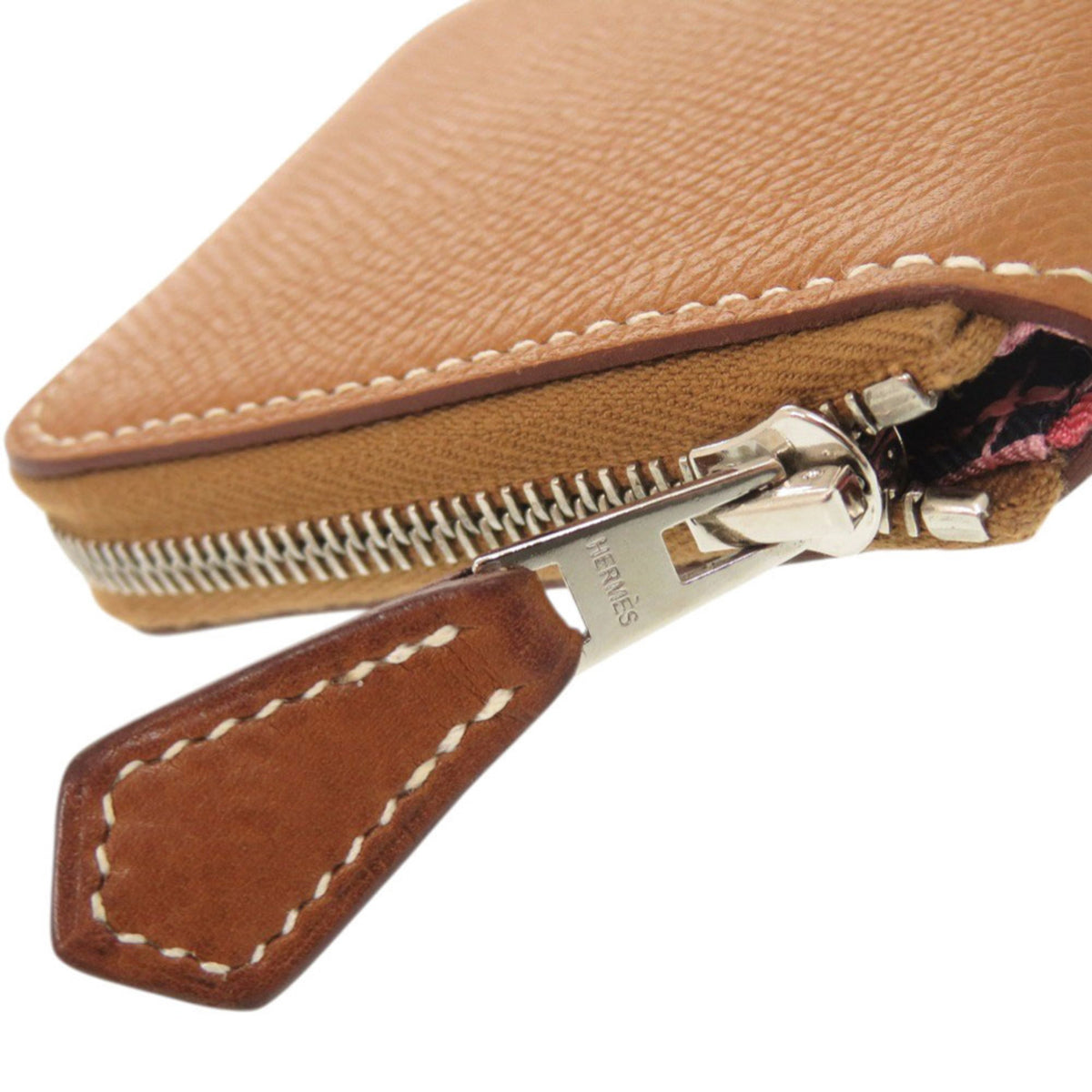 Hermes Brown Epsom Leather Coin Purse/Coin Case (Pre-Owned)