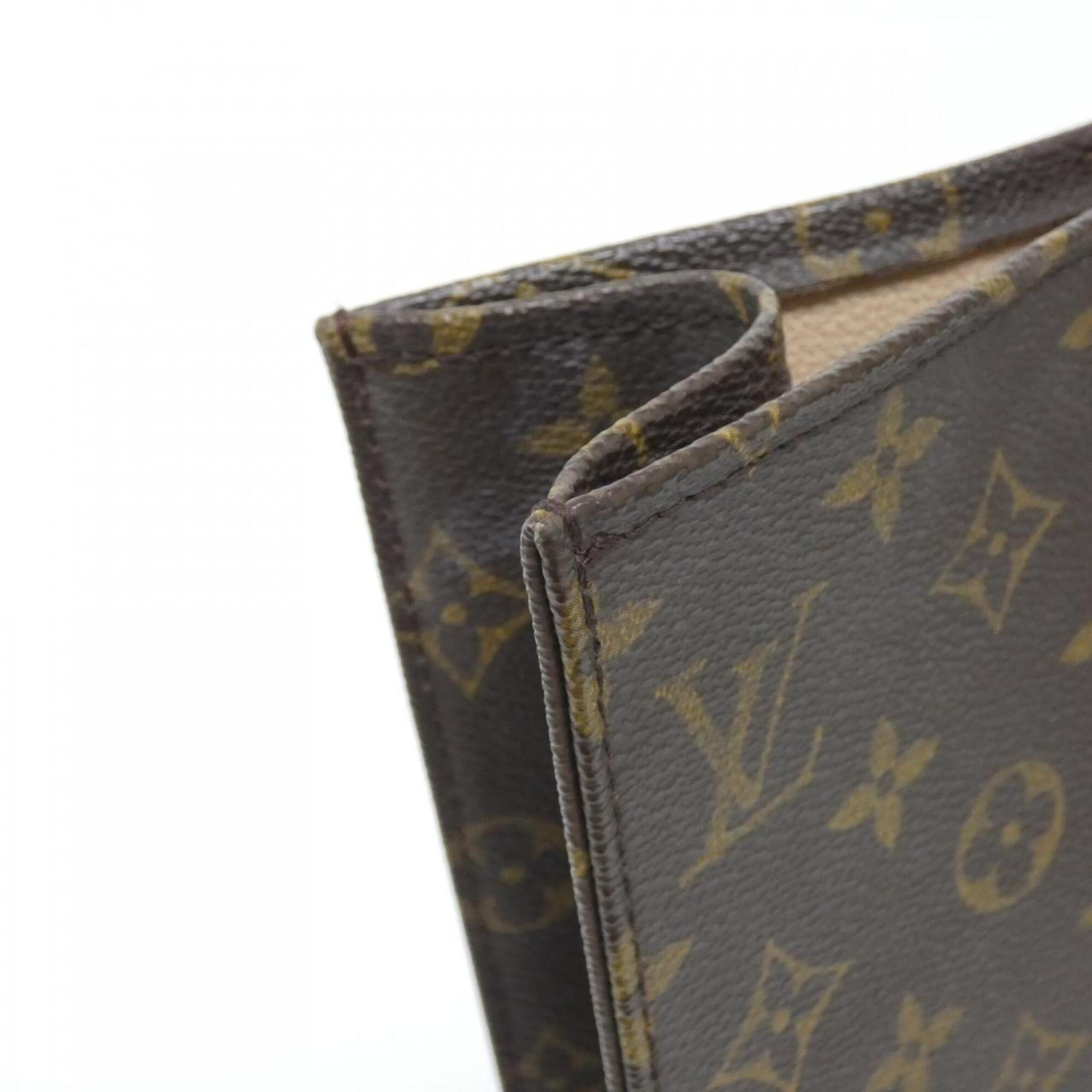 Louis Vuitton Marron Coated Canvas Handbag (Pre-Owned)