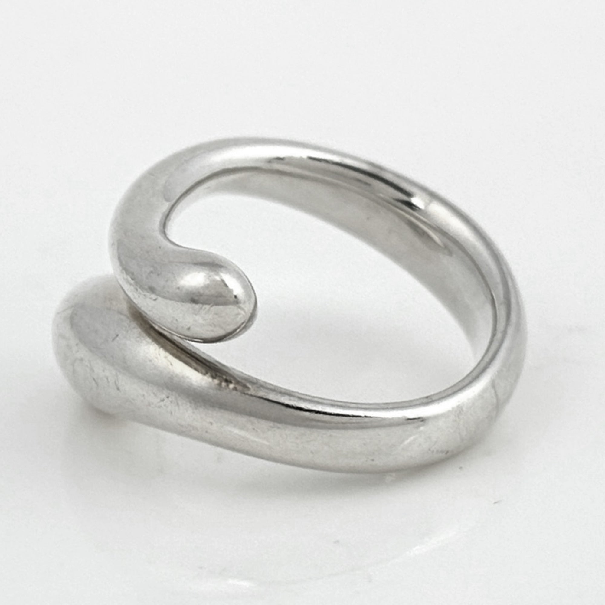 Tiffany Silver Silver 925 Band Ring (Pre-Owned)