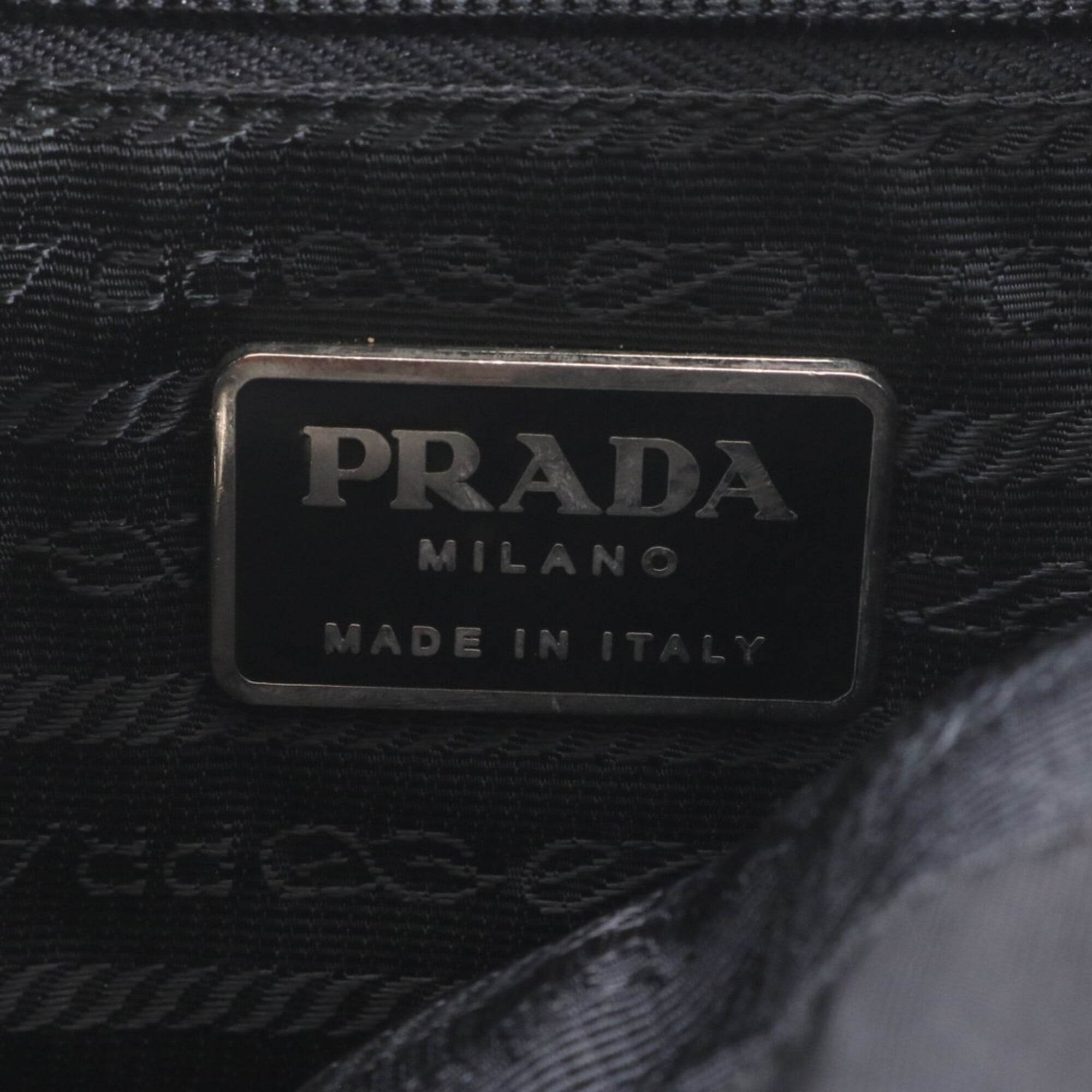 Prada Black Leather Nylon (Pre-Owned)