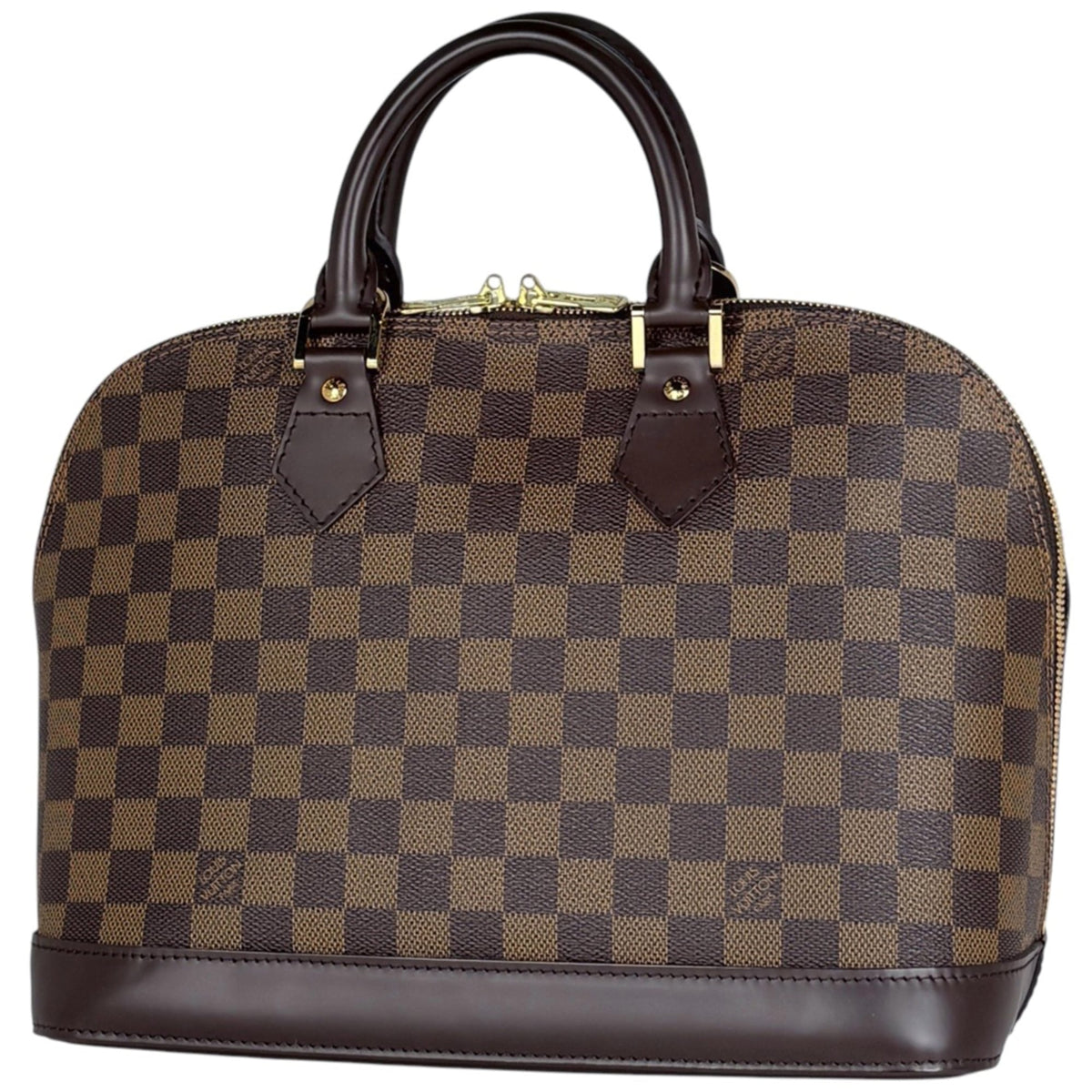 Louis Vuitton Damier Brown Damier Canvas Damier Canvas Handbag (Pre-Owned)