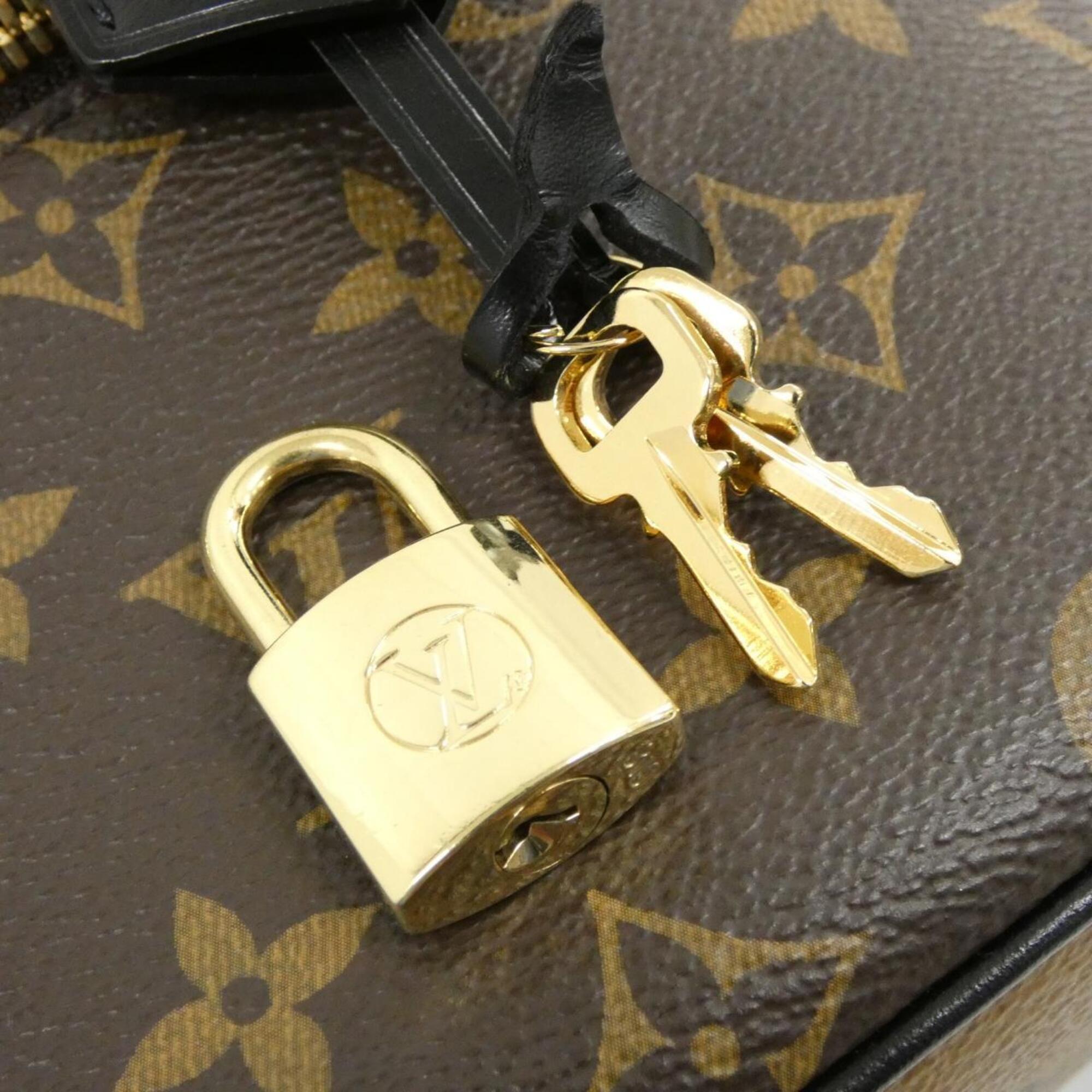 Louis Vuitton Marron Coated Canvas Handbag (Pre-Owned)