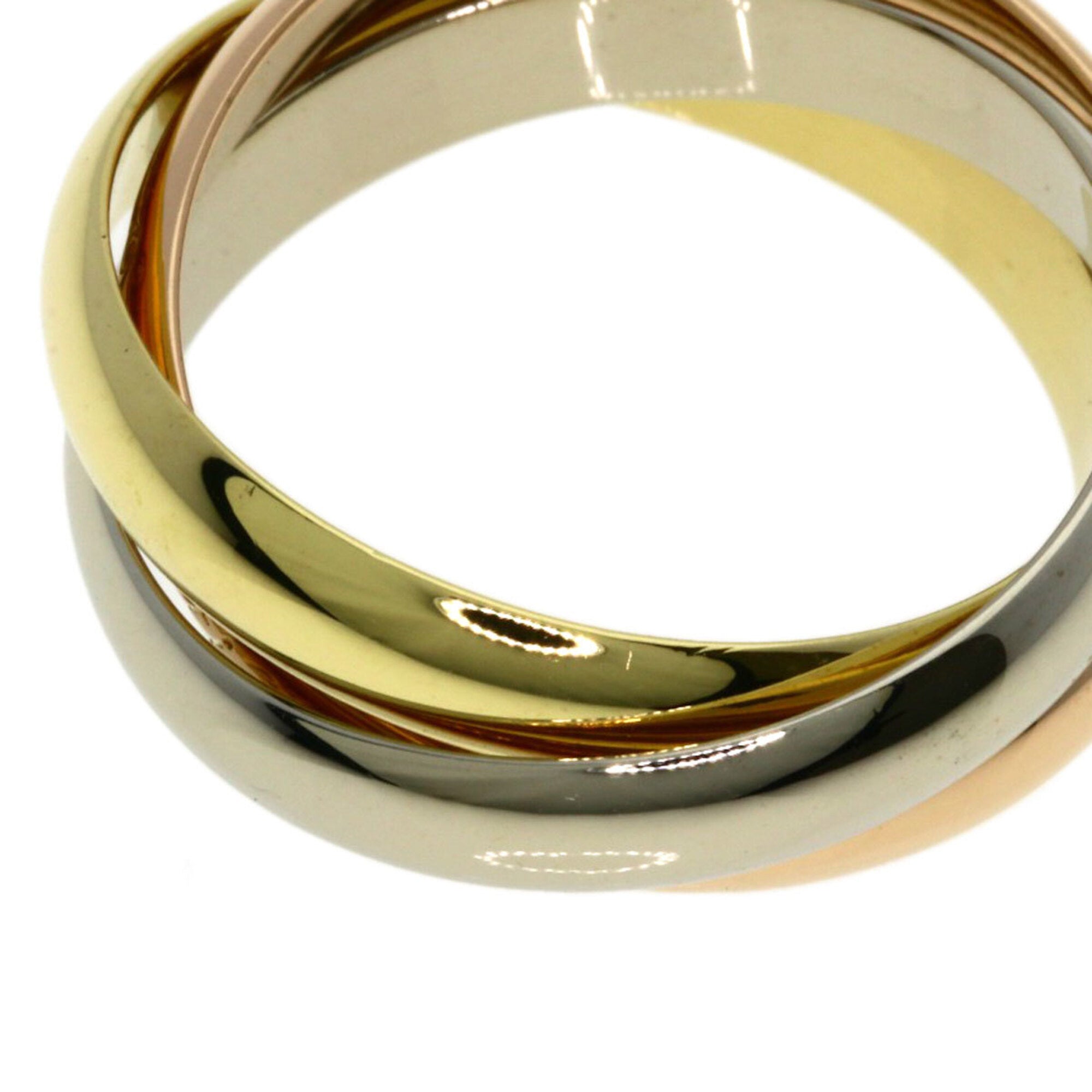 Cartier Trinity Yellow Gold (18K) Pink Gold (18K) White Gold (18K) Band Ring (Pre-Owned)