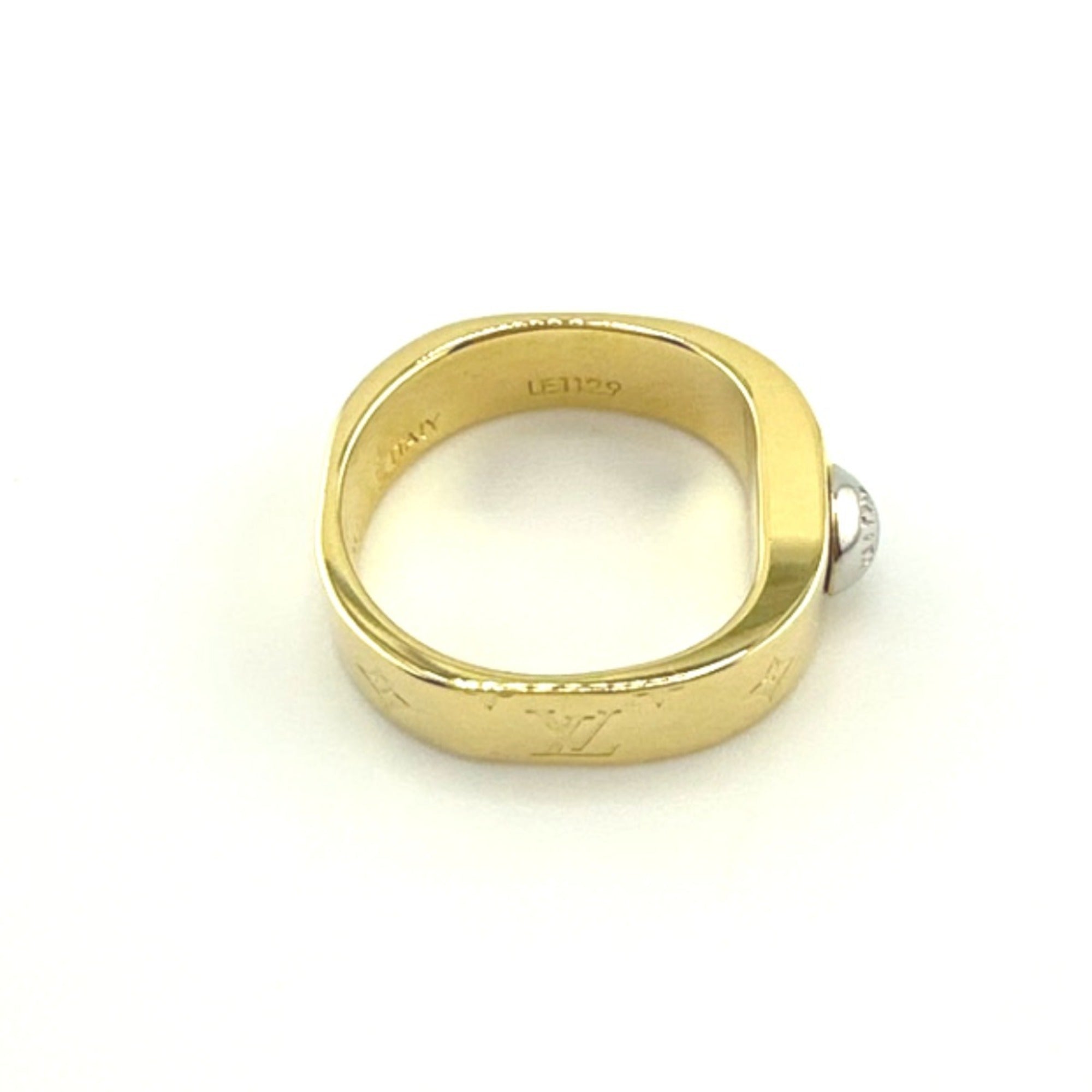 Louis Vuitton Gold Band Ring (Pre-Owned)