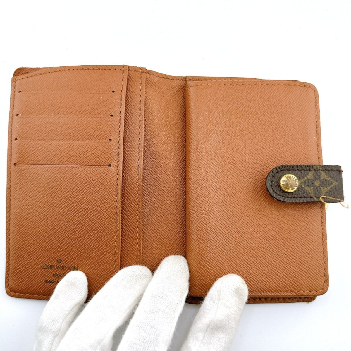 Louis Vuitton Brown Monogram Canvas Wallet (Bi-Fold) (Pre-Owned)
