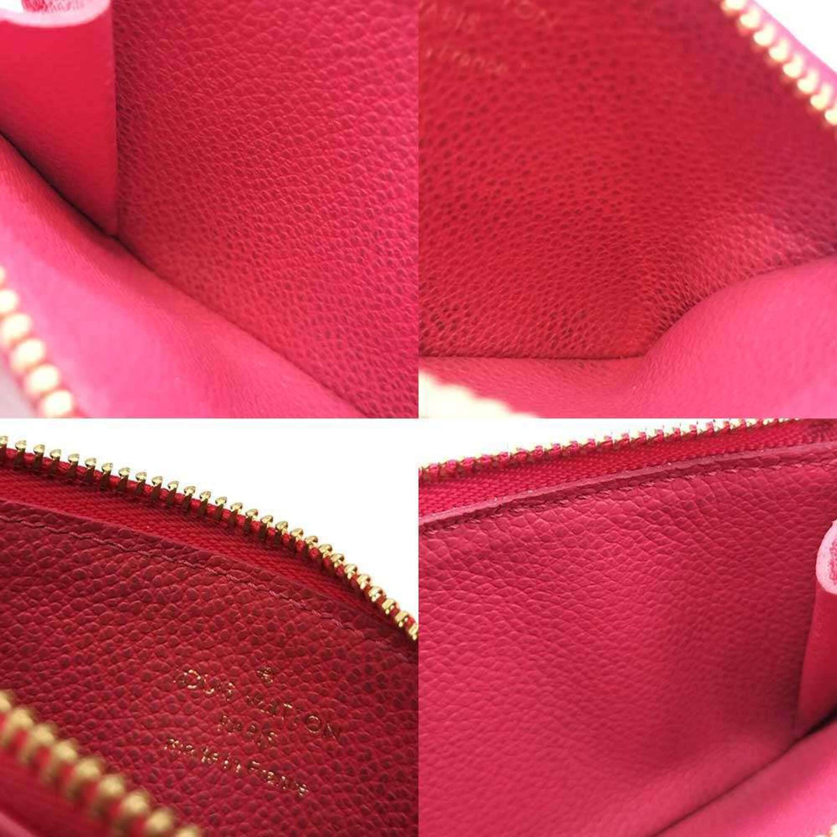 Louis Vuitton Monogram Empreinte Pink Monogram Empreinte Coin Purse/Coin Case (Pre-Owned)