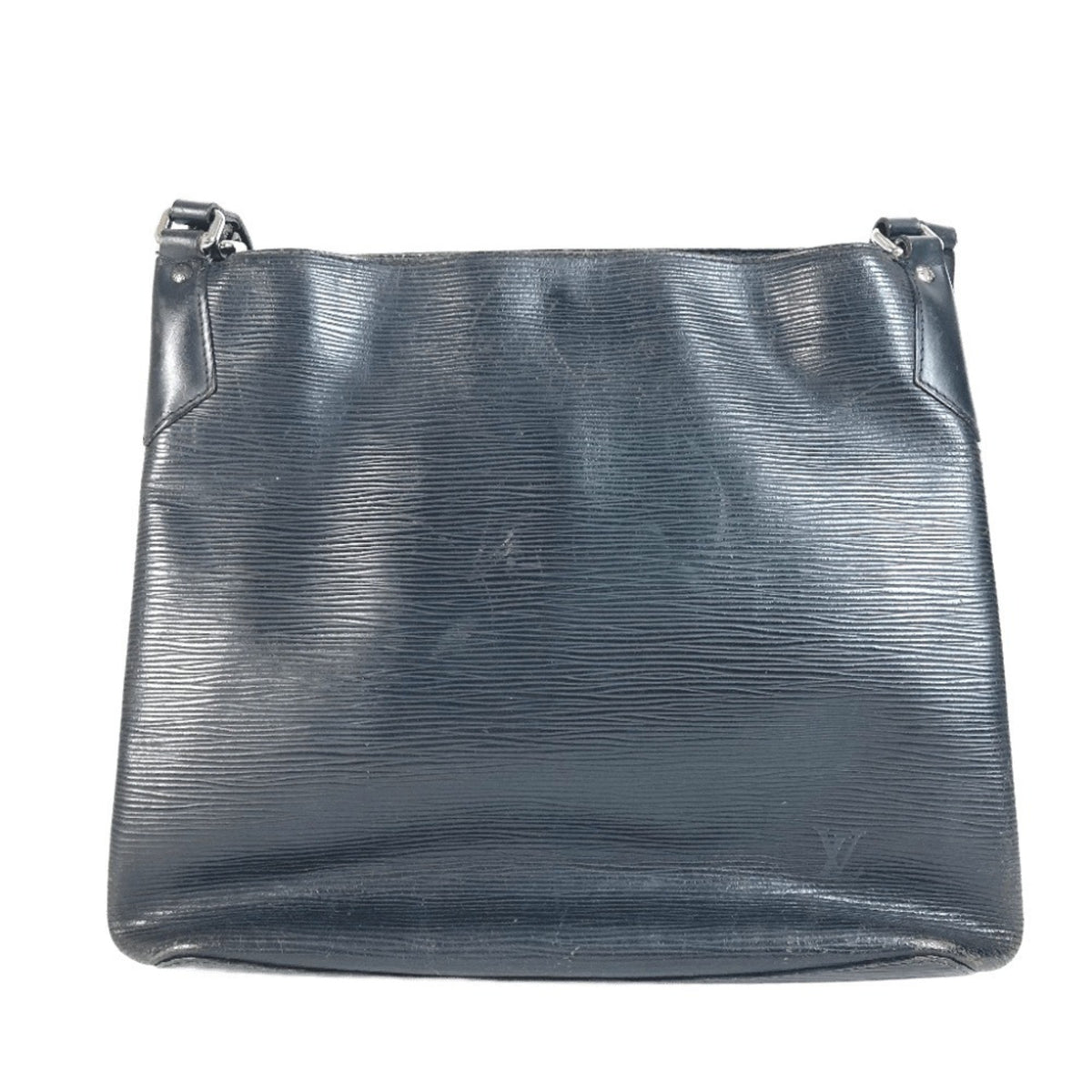 Louis Vuitton Black Noir Epi Leather Shoulder Bag (Pre-Owned)