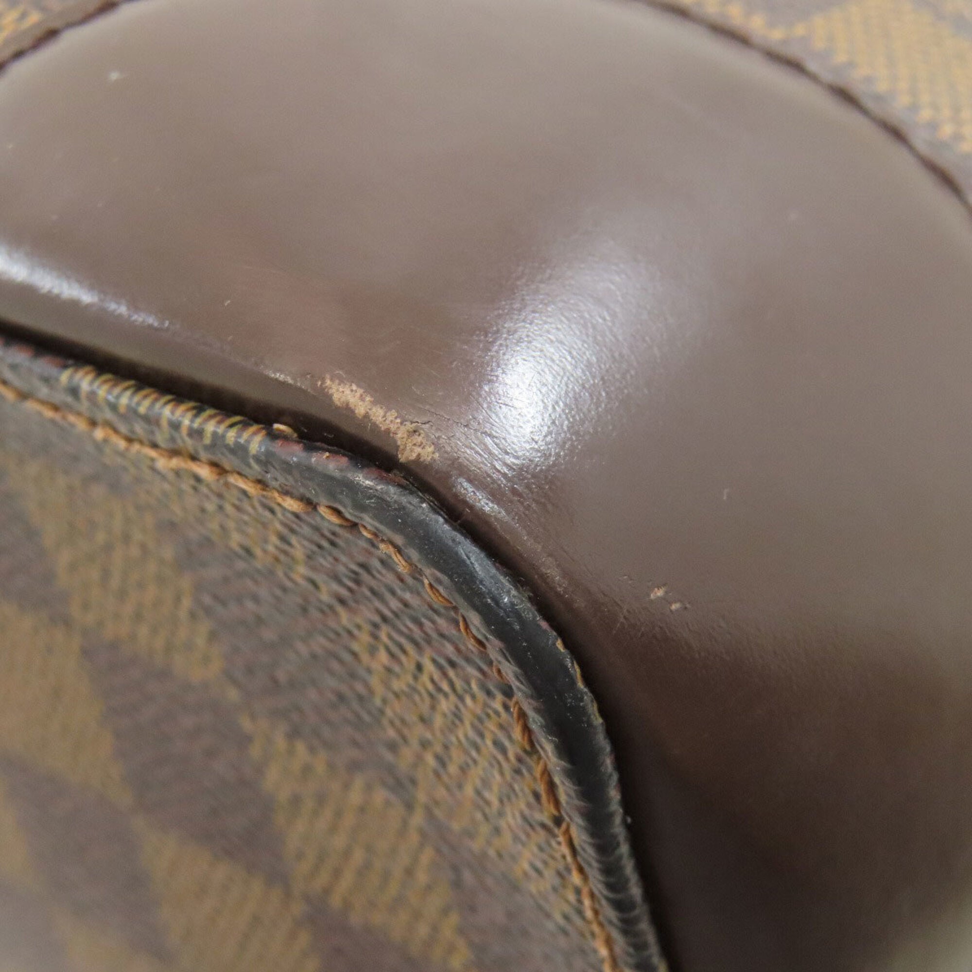 Louis Vuitton Damier Canvas Ebene Damier Canvas Tote Bag (Pre-Owned)