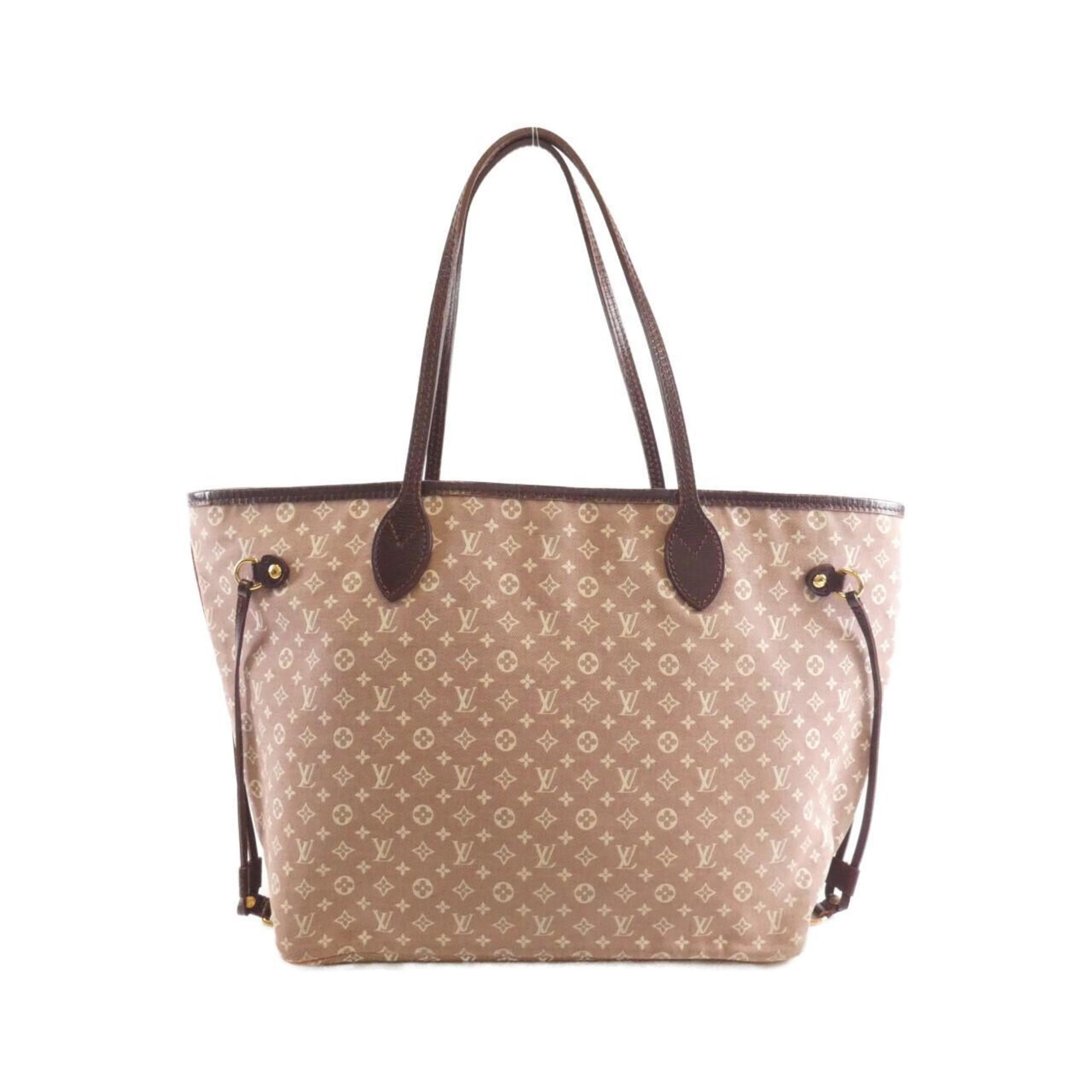 Louis Vuitton Dark Beige Pink Beige Sepia Canvas Handbag (Pre-Owned)