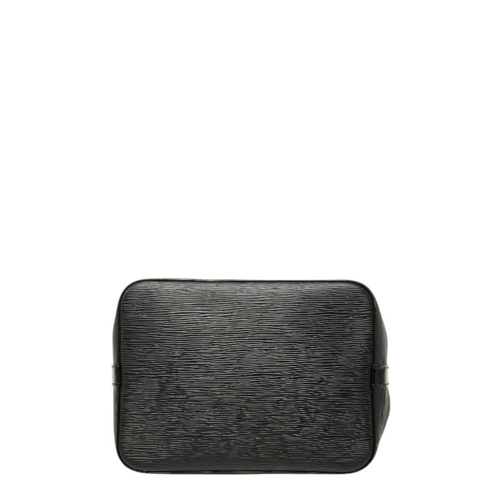 Louis Vuitton Black Noir Leather Shoulder Bag (Pre-Owned)