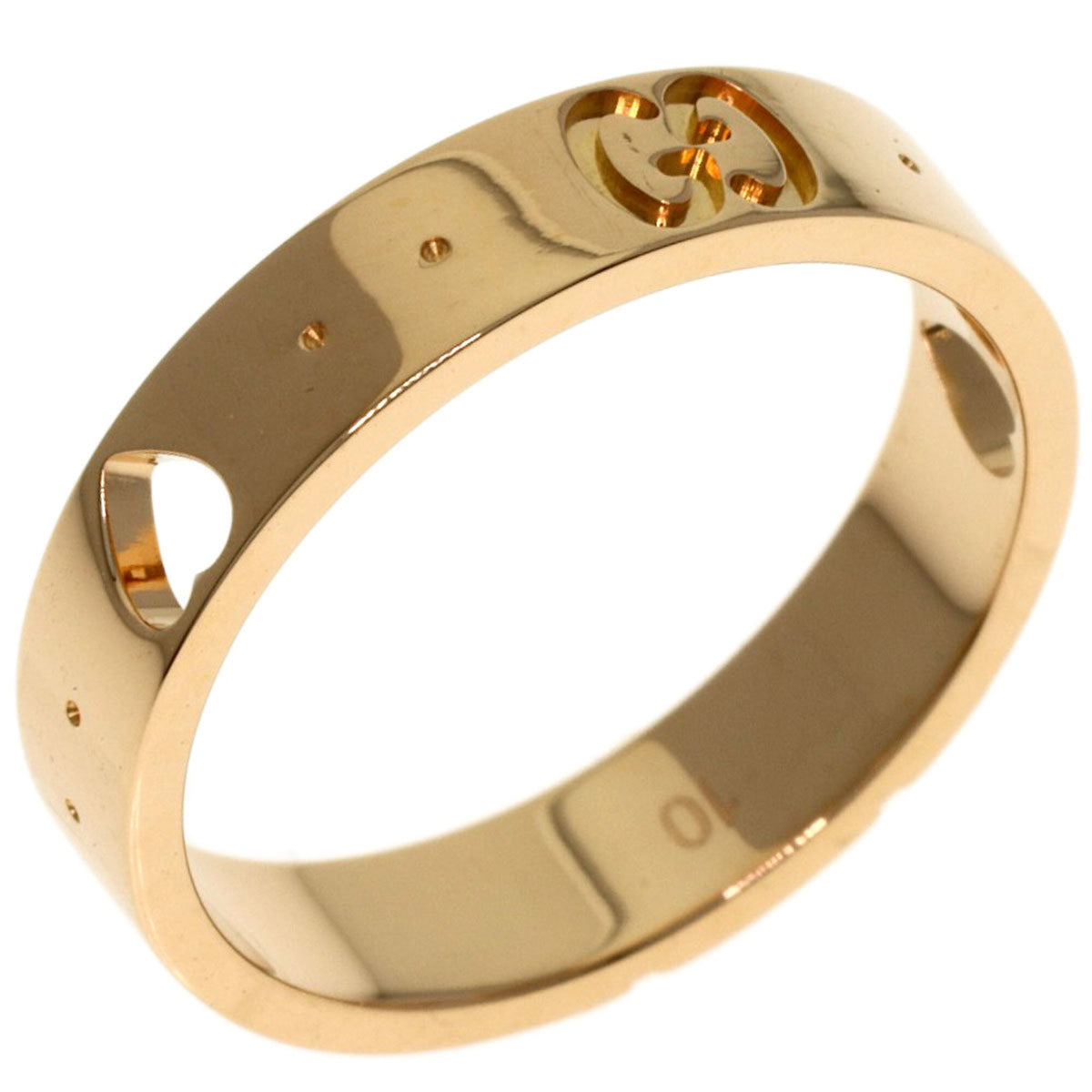 Gucci Pink Gold (18K) Band Ring (Pre-Owned)