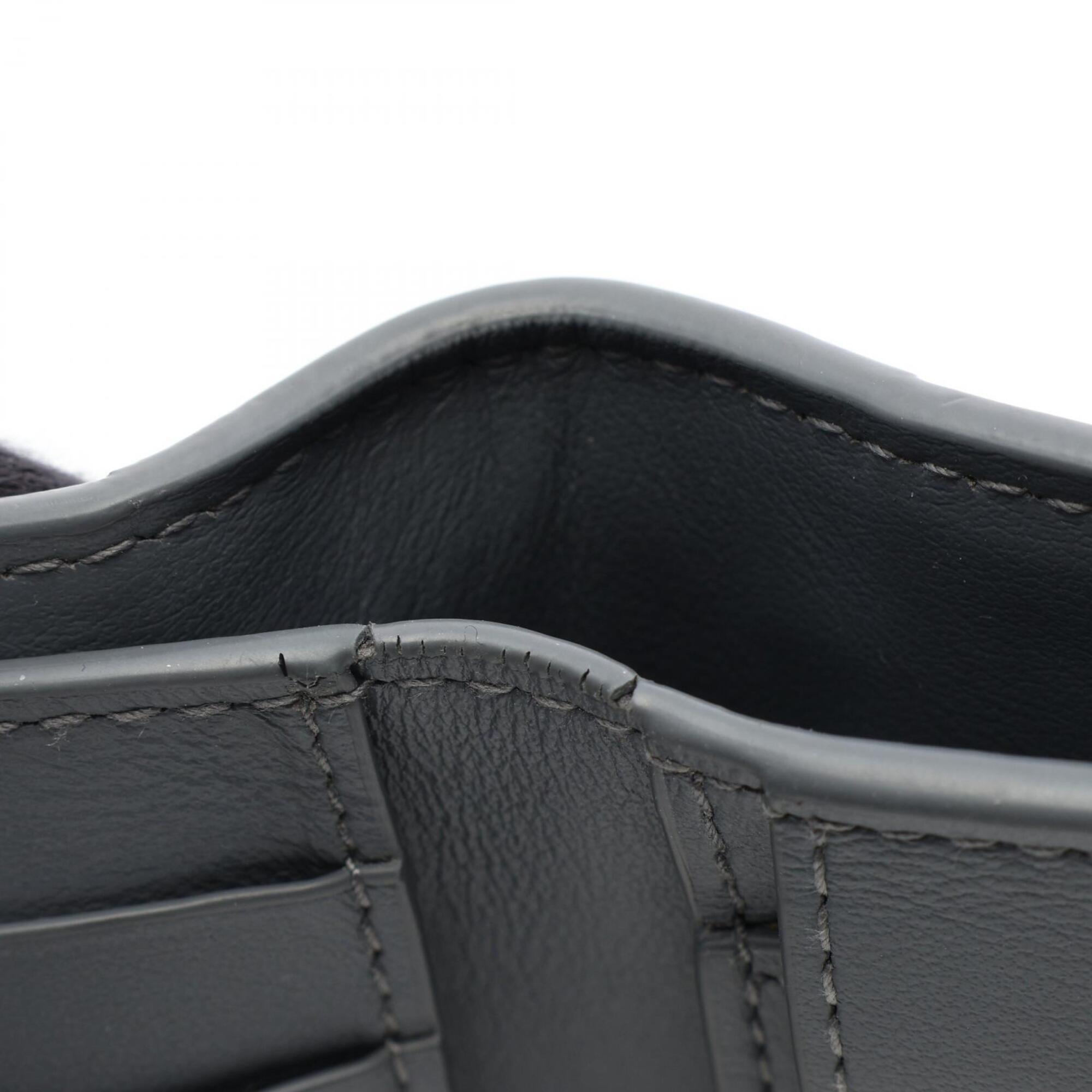 Bottega Veneta Gray Leather Wallet (Bi-Fold) (Pre-Owned)