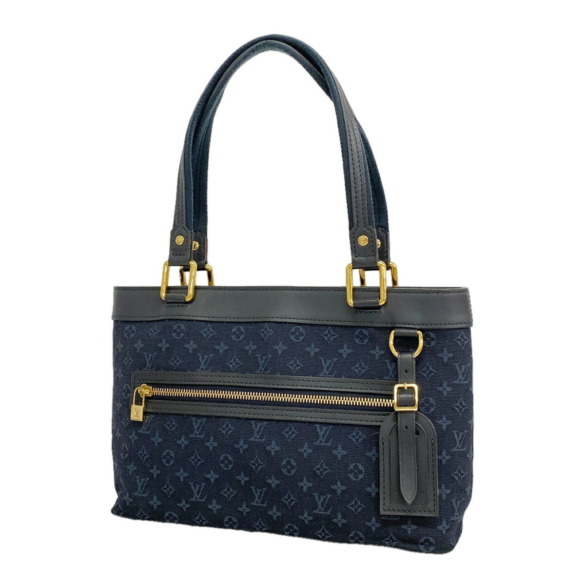 Louis Vuitton Tst Blue Handbag (Pre-Owned)