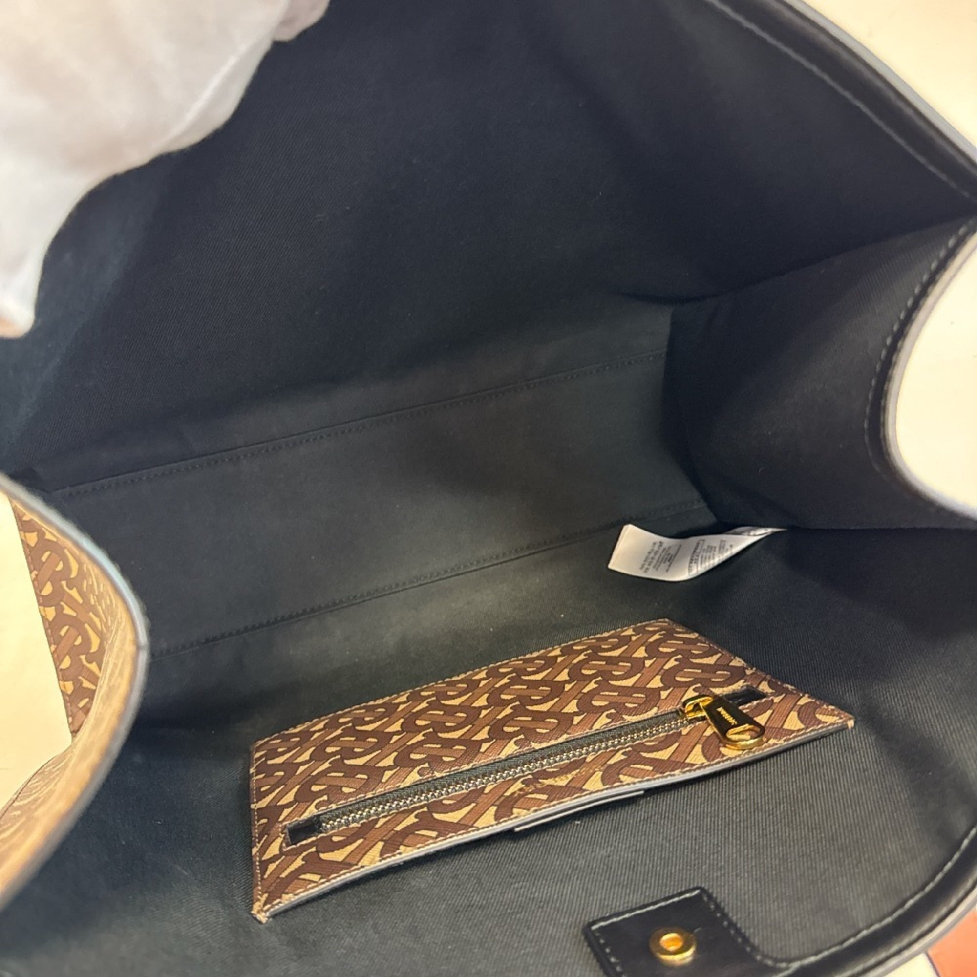 Burberry Brown Leather Tote Bag (Pre-Owned)
