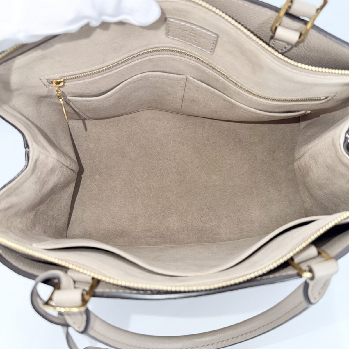 Louis Vuitton Monogram Empreinte Tourterelle Monogram Empreinte Handbag Shoulder Bag (Pre-Owned)