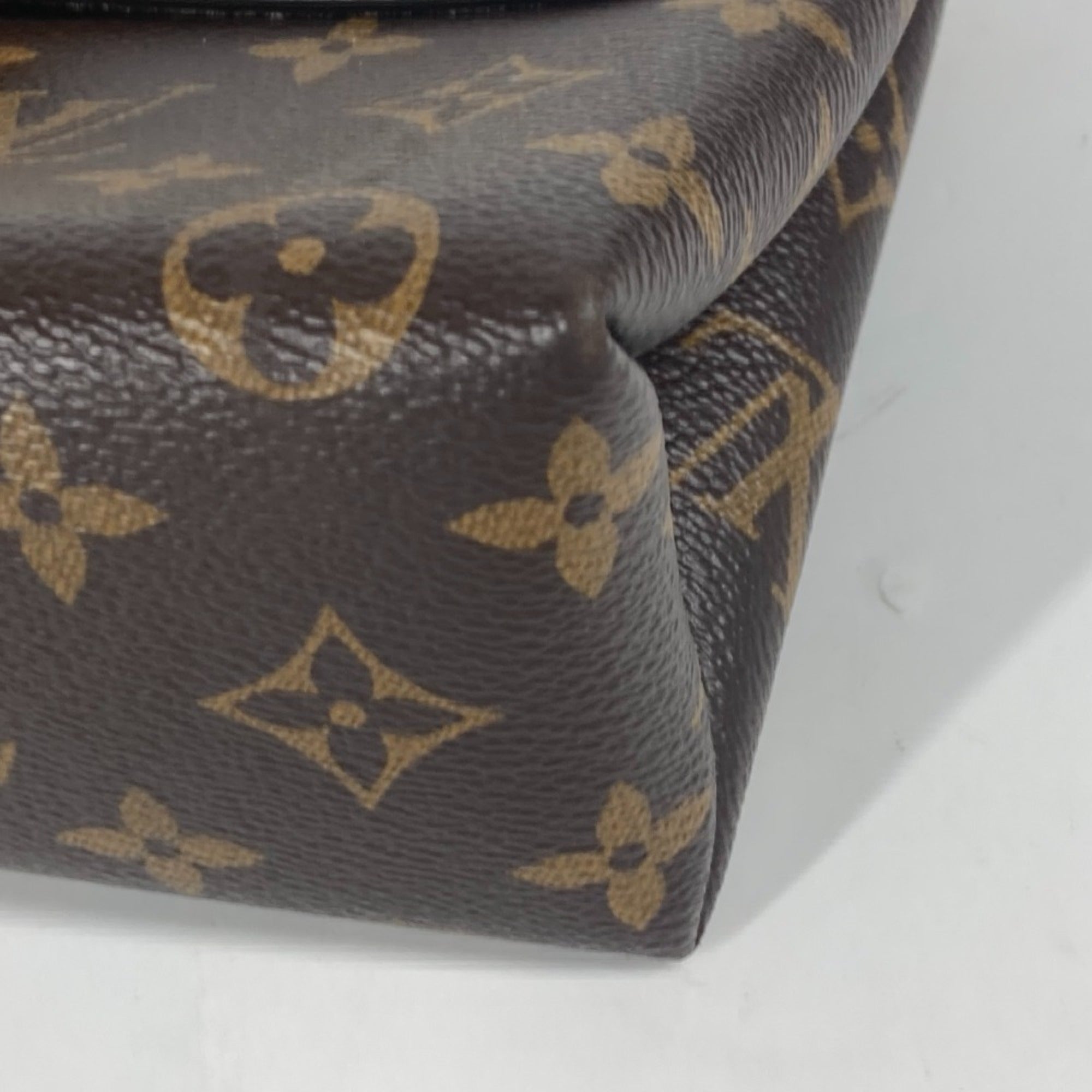 Louis Vuitton Monogram Brown White Monogram Handbag Shoulder Bag (Pre-Owned)