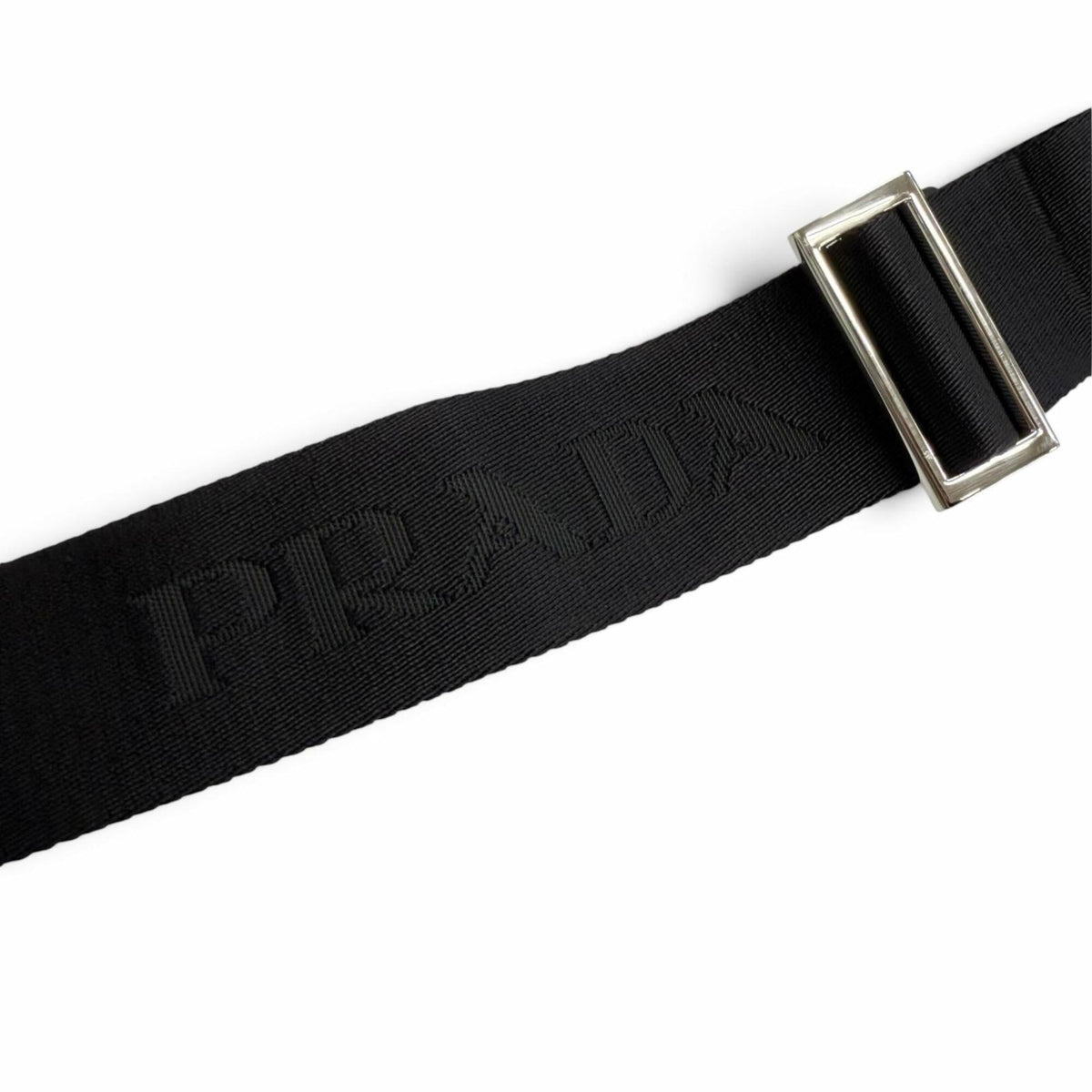 Prada Black Leather Crossbody Bag Shoulder Bag (Pre-Owned)