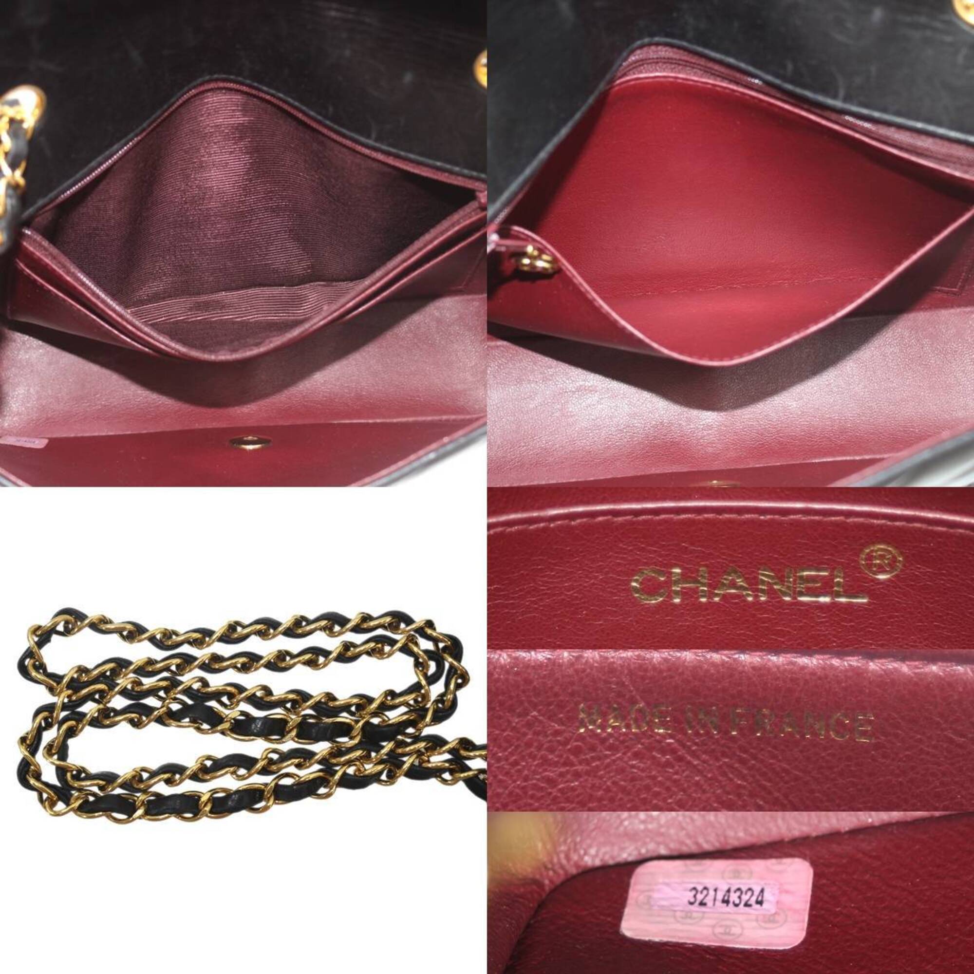 Chanel Matelasse Black Shoulder Bag (Pre-Owned)