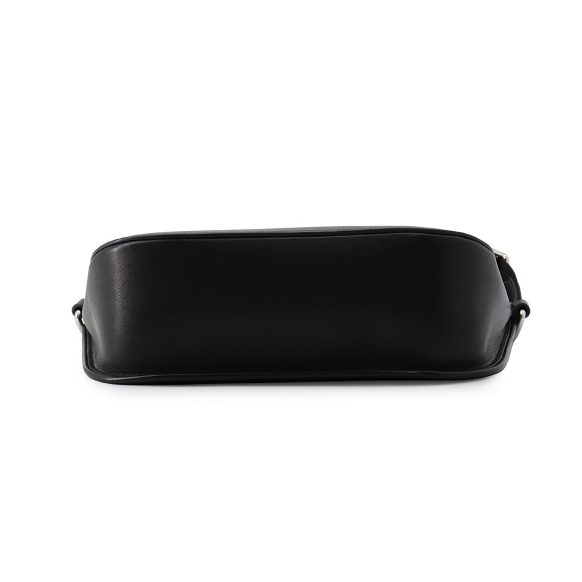 Hermes Kara Black Canvas Handbag Tote Bag (Pre-Owned)