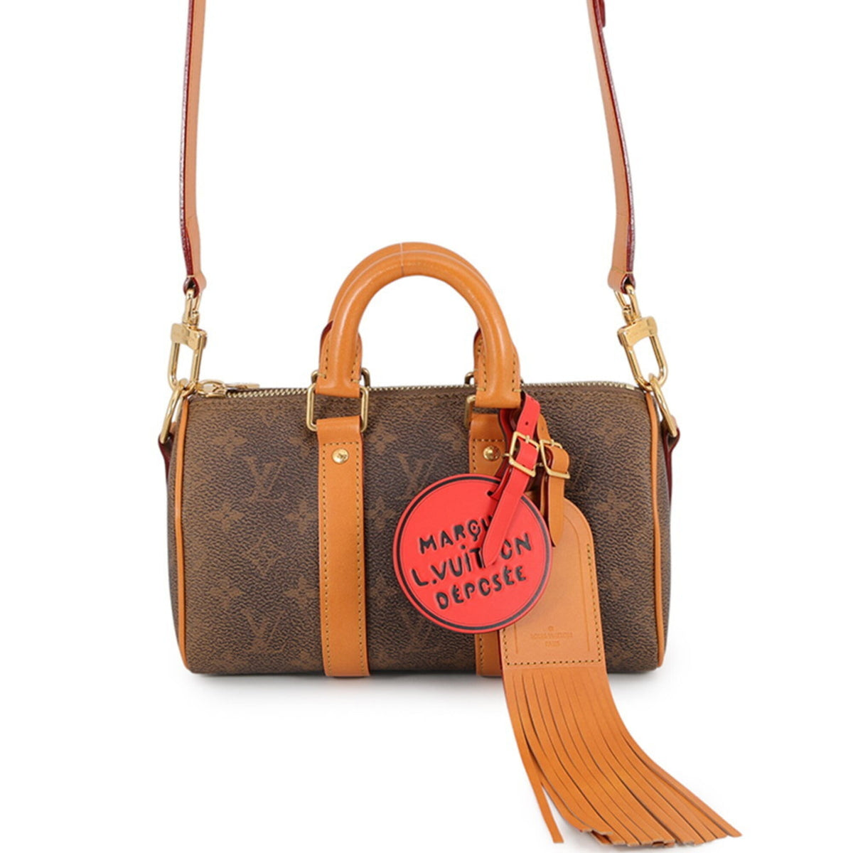 Louis Vuitton Monogram Brown Handbag Shoulder Bag (Pre-Owned)