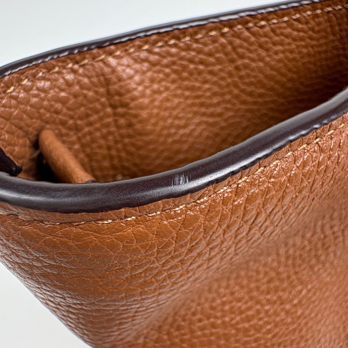 Coach Brown Leather Tote Bag (Pre-Owned)